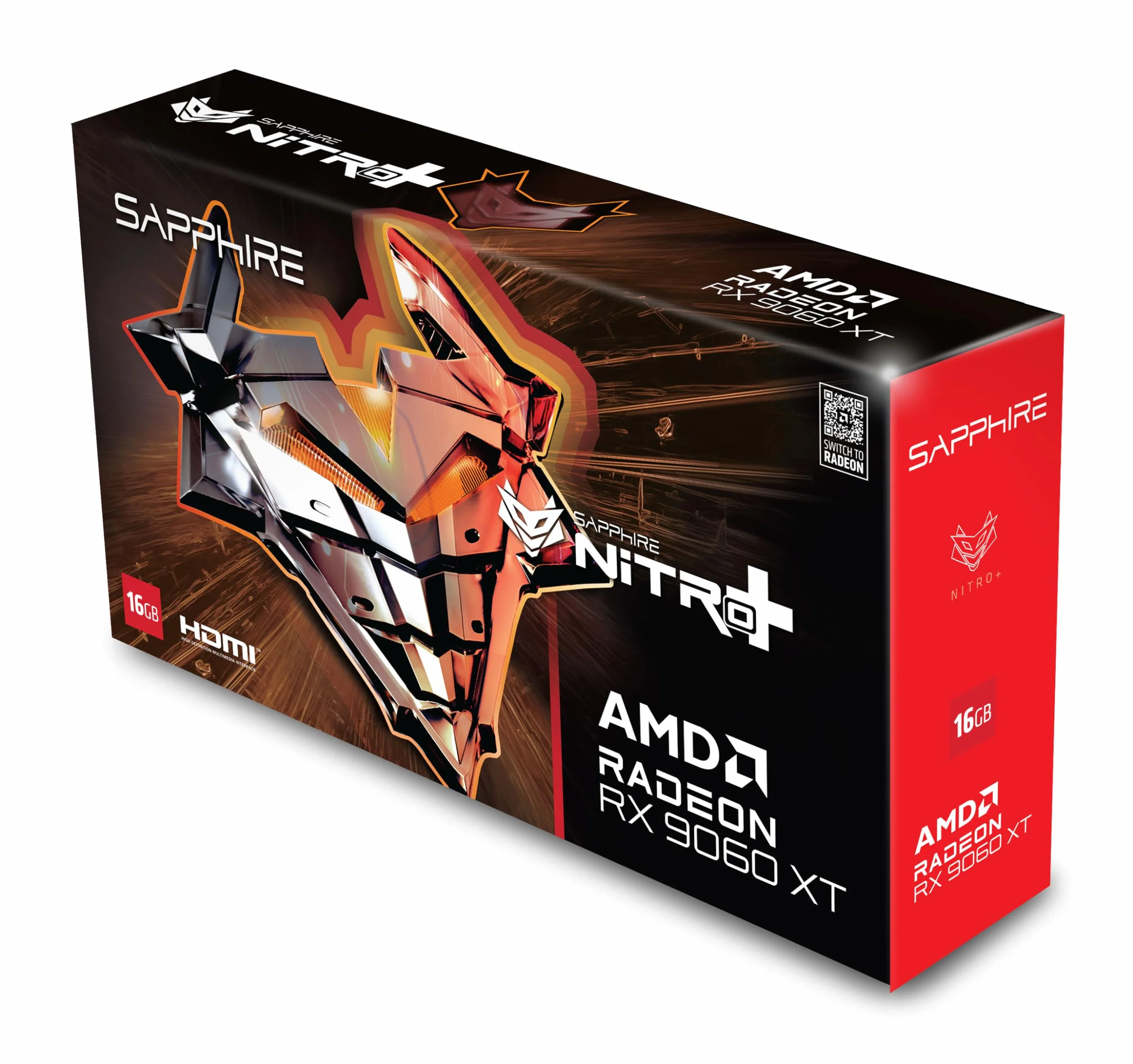 Sapphire NITRO+ Radeon RX 9060 XT karty graficzne