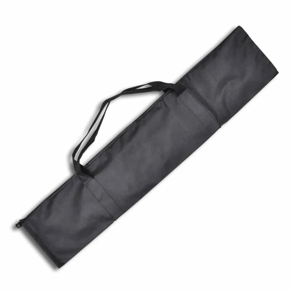 Zestaw do studia fotograficznego z białym tłem 600 × 300 cm, aluminiowy system tła, 2 lampy dzienne 24 W, statyw, parasol, torba do noszenia, oświetlenie do zdjęć, filmów, fotografii produktów