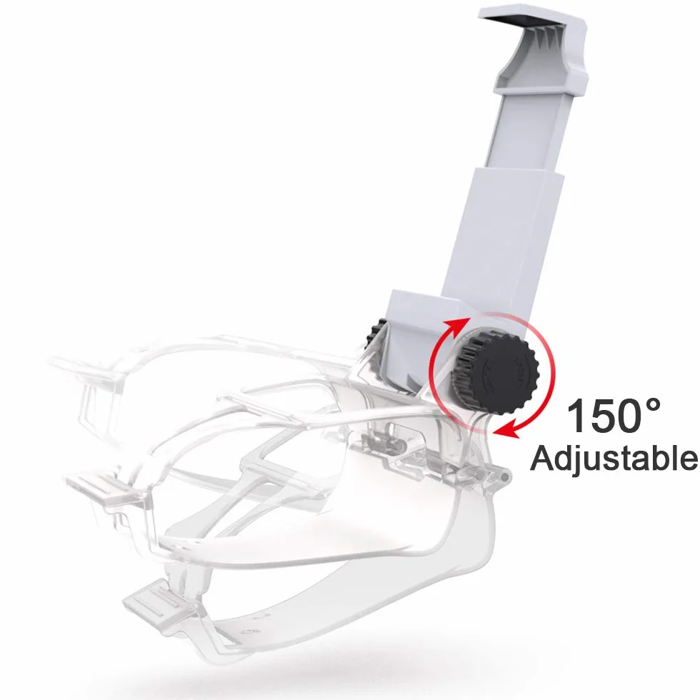 Megadream Gaming Mount Clip dla PS5 Kontroler Telefonu, Stojak dla PlayStation 5 Controller z PS Remote Play, Kabel OTG, 4 Grip Caps, Type C Converter