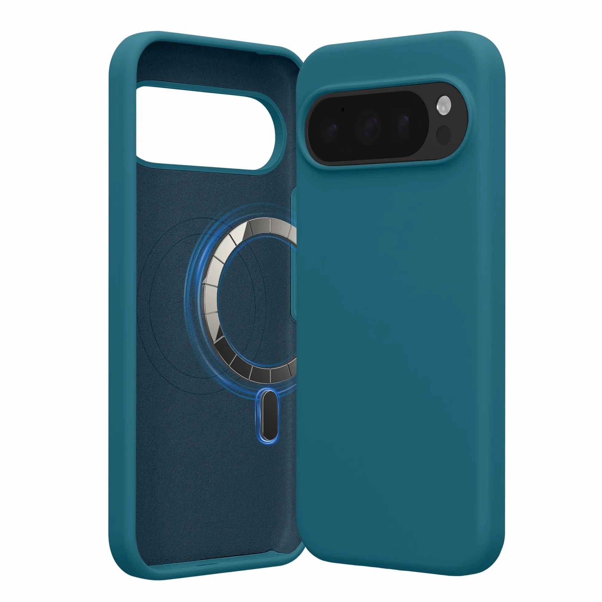 kwmobile etui na Google Pixel 10 / Pixel 10 Pro silikonowe MagSafe matowy