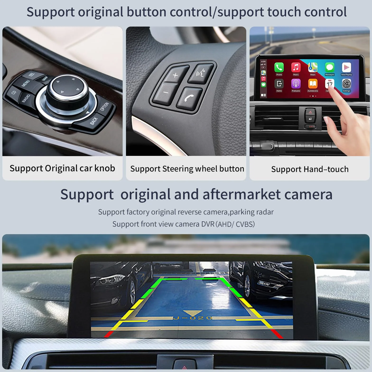 Bezprzewodowa CarPlay/Android Auto 10.25'' Multimedia Radio Linux Ekran dotykowy dla BMW 3 4 Serie F30/F31/F33/F34/F36 2012-2016 NBT System AirPlay/Autolink/USB HD Rozdzielczość 1920 * 720