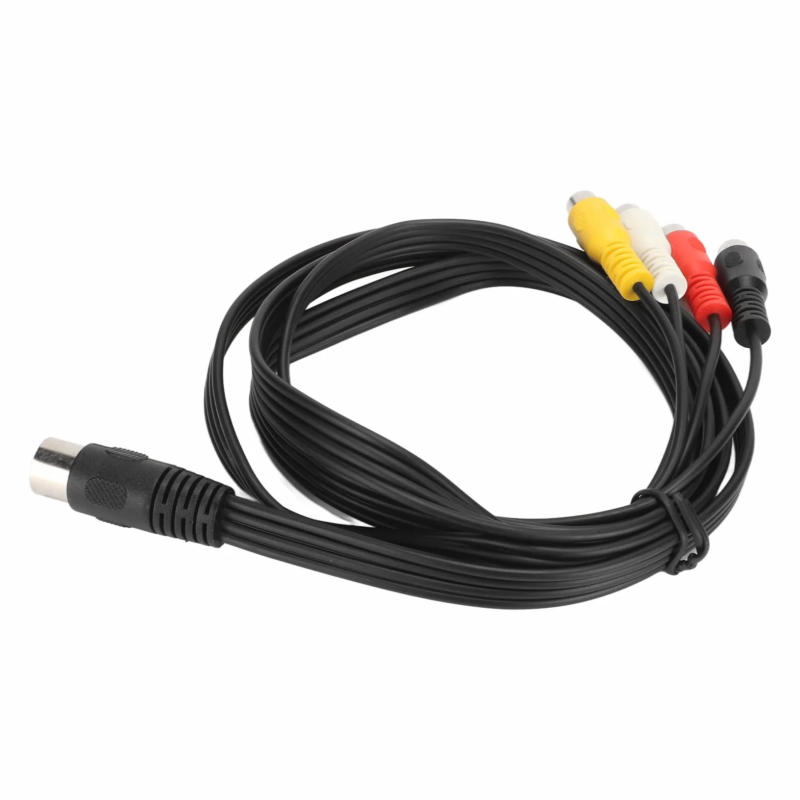 5-pinowy Męski Kabel Din na 4 żeński Przewód do Systemów Stereo Dvd Phono 5-pinowy Magnetowid Din, żeński Kabel Adaptera S Kable Wideo