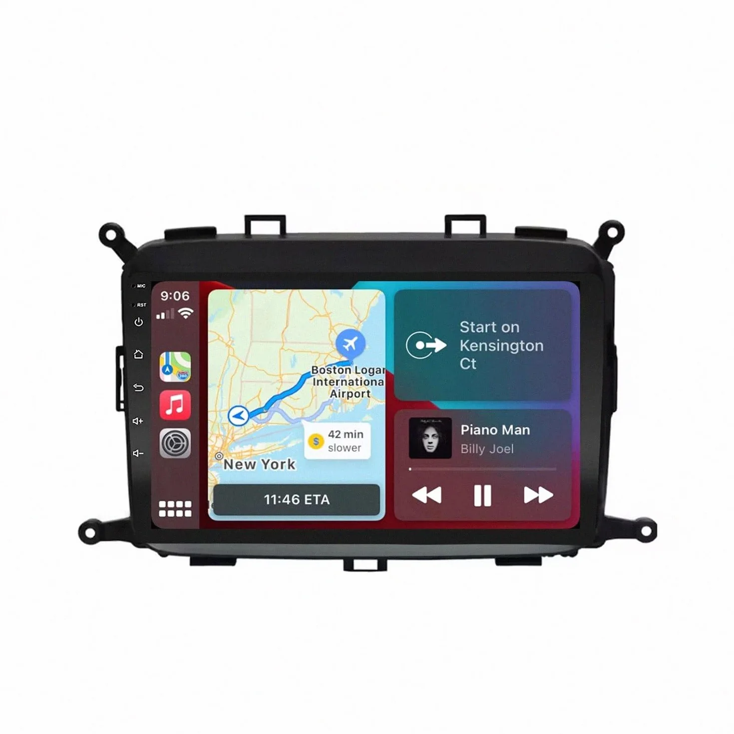 Odtwarzacz Multimedialny 2-Din dla Honda Jazz 2002-2007 Bezprzewodowe Carplay I Android Auto, Pojemnościowy Ekran Dotykowy, Nawigacja Gps Radio Fm Z, 4 Rdzeń 2G+32G