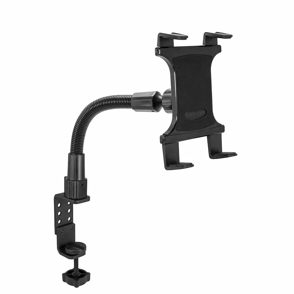 ARKON TAB086-12 wytrzymały uchwyt zaciskowy do tabletu z 12-calową szyjką do iPada Pro iPad Air Galaxy Note 10.1 Retail czarny