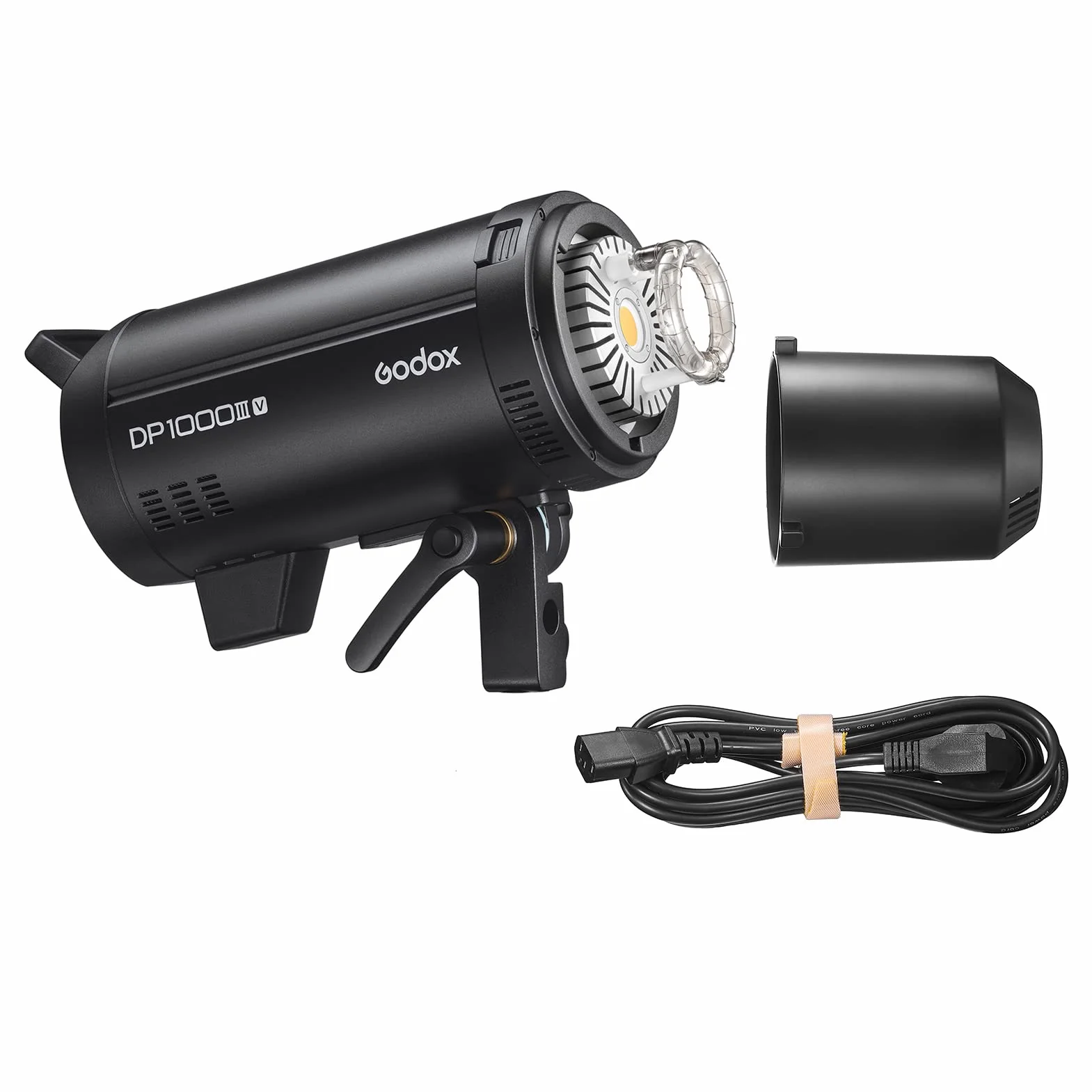 Godox DP1000IIIV ulepszona lampa błyskowa 1000 W uchwyt Bowens | GN140, 5600 ± 200 K, czas recyklingu 0,1-1 s, czas świecenia 1/2000-1/800 s