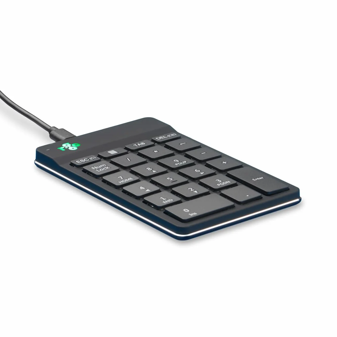 R-Go Tools R-Go Numpad Break klawiatura numeryczna z portem USB, przewodowa, czarna RGOCONMWDBL