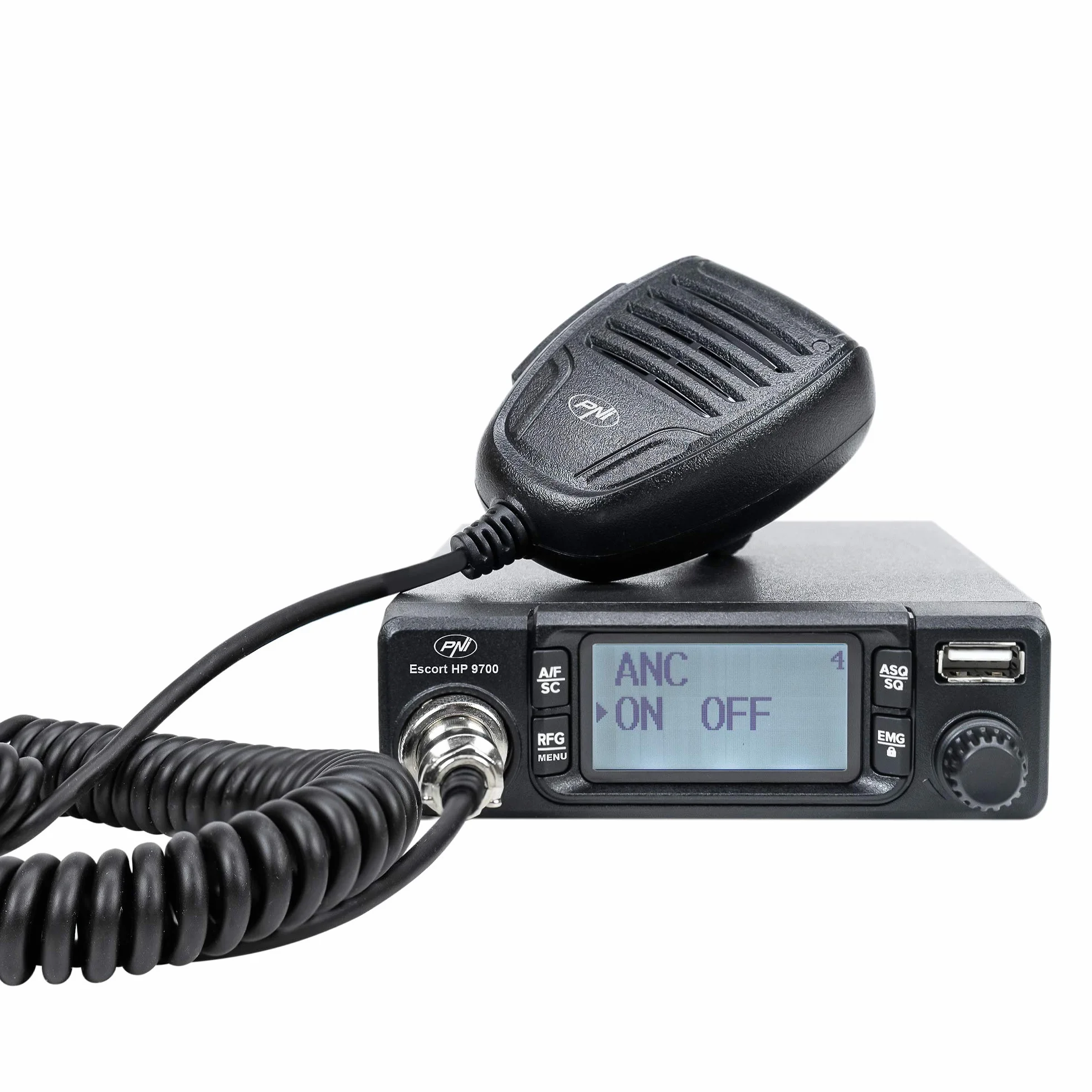 CB PNI Escort Stacja radiowa CB HP 9700 USB i antena CB PNI S75 z podstawą magnetyczną