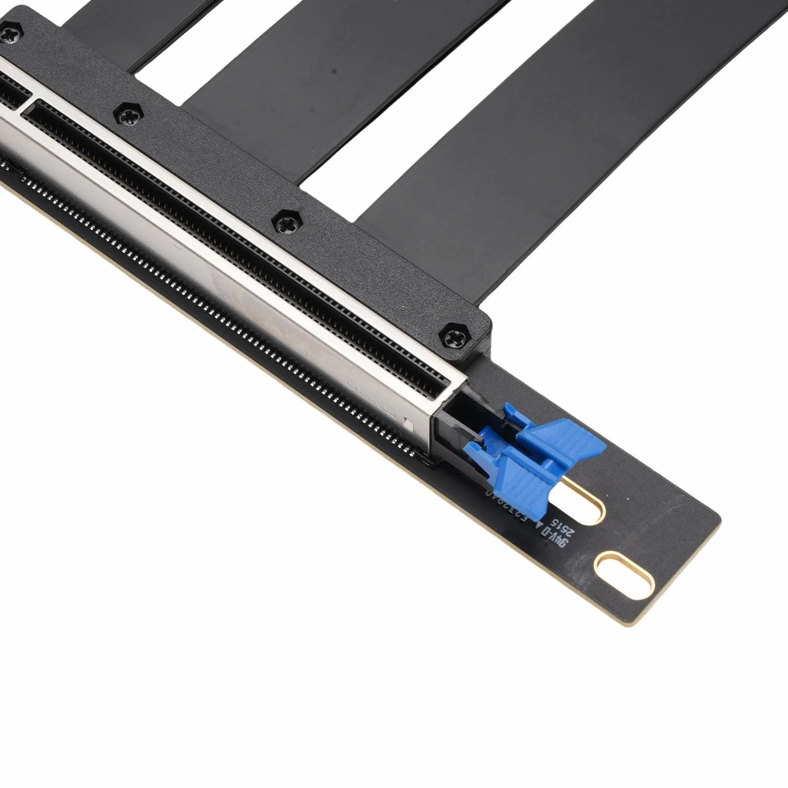 aqxreight Kabel Nośny Karty Graficznej PCIE 5.0, Przedłużacz 16X Gen 5 dla Kart Graficznych RTX 4090 i Nowej Generacji, przepustowość 128 GB/s, Płaska Konstrukcja z Ekranowaniem EMI dla Komputerów