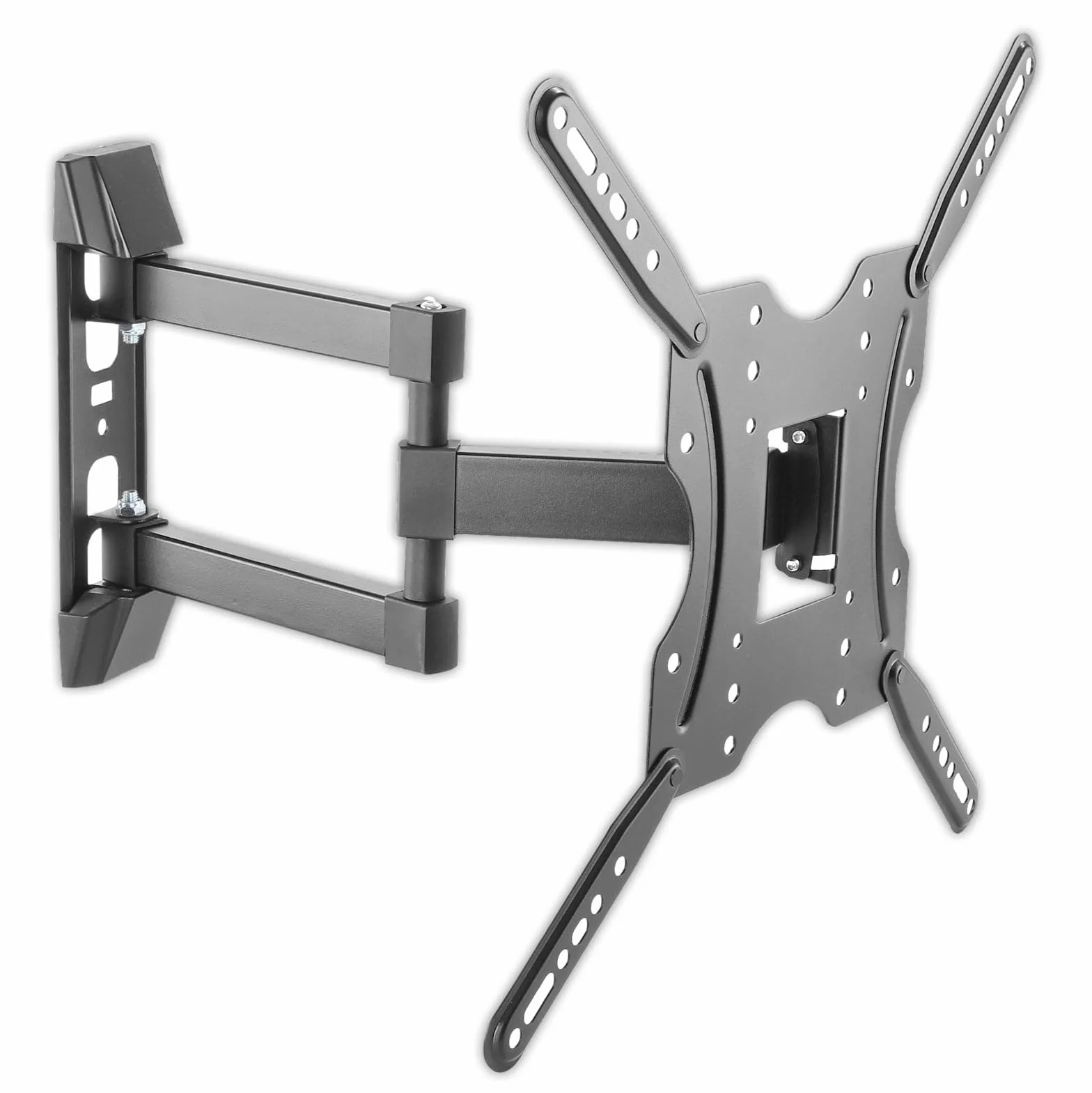 Techly ICA-PLB 136E uchwyt ścienny z płaskim ekranem (30 kg, 81,3 cm (32 cale), 139,7 cm (55 cali), 100 x 100 mm, 400 x 400 mm, czarny)