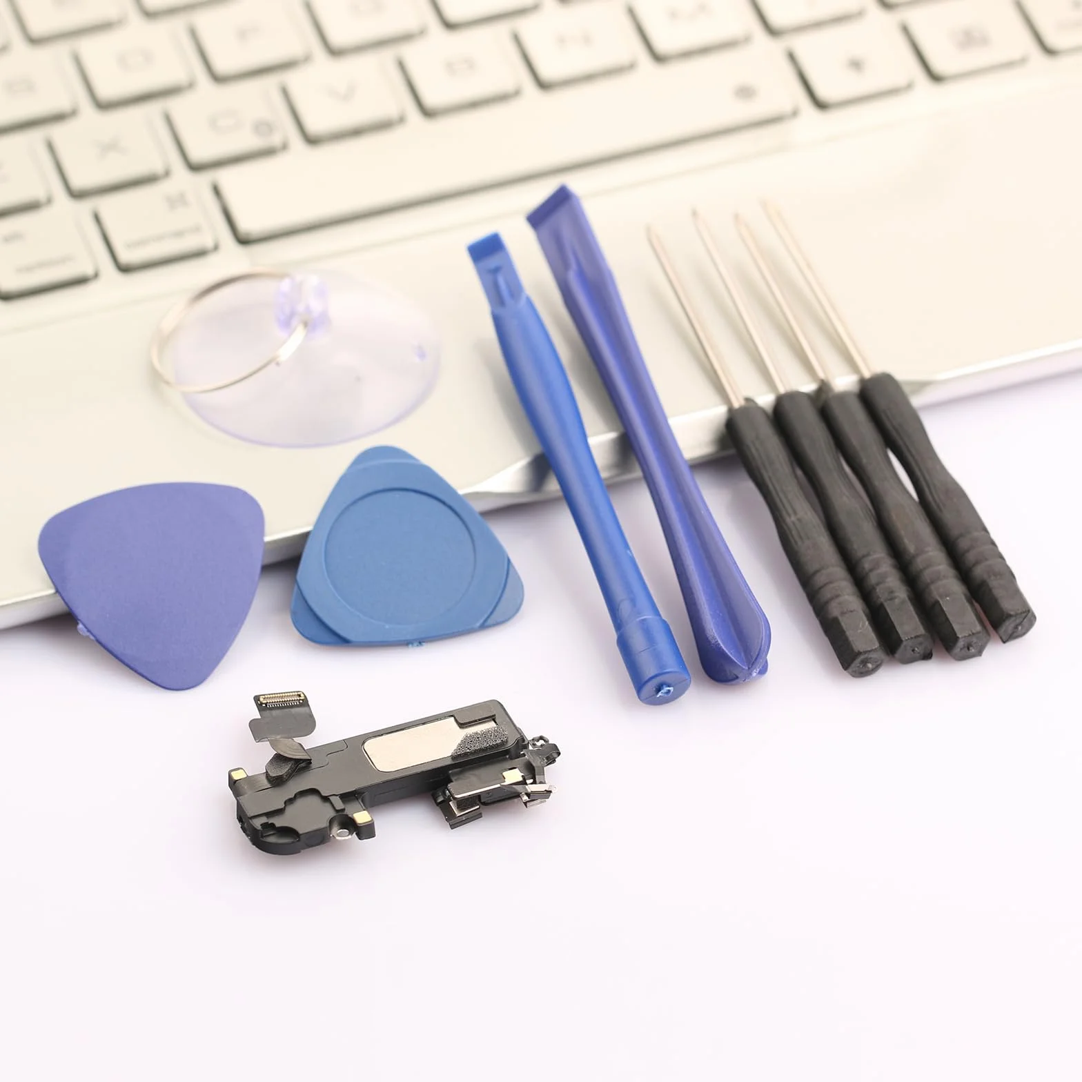 Głośnik 6,7" do iPhone 12 Pro Max głośnik Buzzer części zamienne głośnik zamiennik + wodoodporny klej + narzędzie
