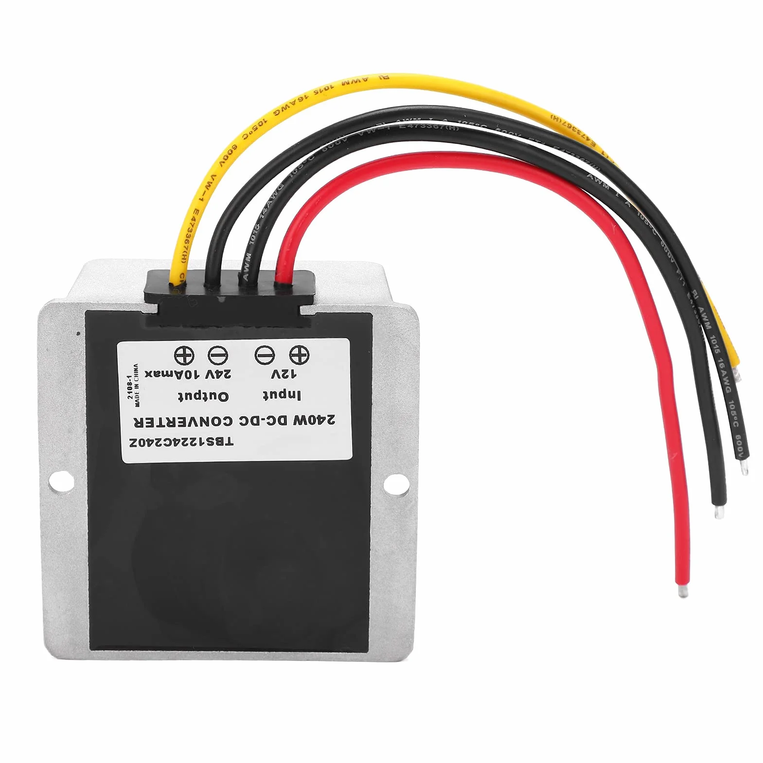 Przetwornica Napięcia DC 12V na 24V 10A 240W IP68 Obudowa Aluminium