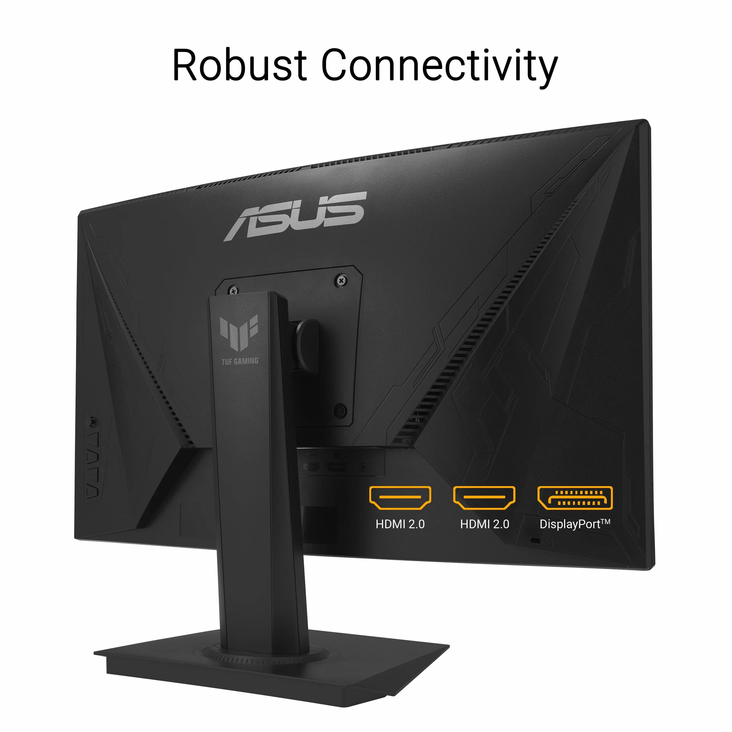 ASUS TUF Gaming 61.0 cm (widoczność 59.9 cm) zakrzywiony monitor (VG24VQER) – FHD, 180 Hz, 1 ms, DCI-P3 90%, synchronizacja rozmycia w ekstremalnie niskim ruchu, FreeSync, Shadow Boost, pielęgnacja