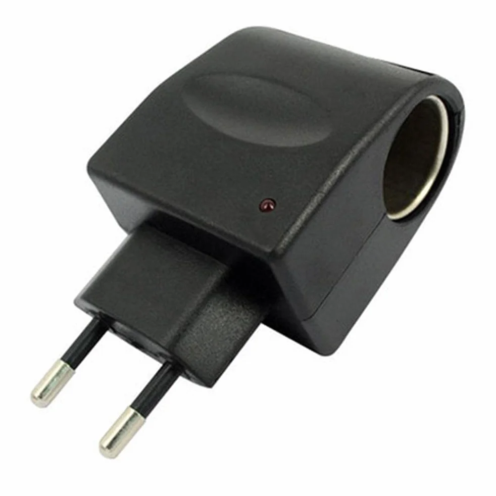 konwerter samochodowy, uniwersalny adapter 220 V AC na 12 V DC, do odkurzacza samochodowego