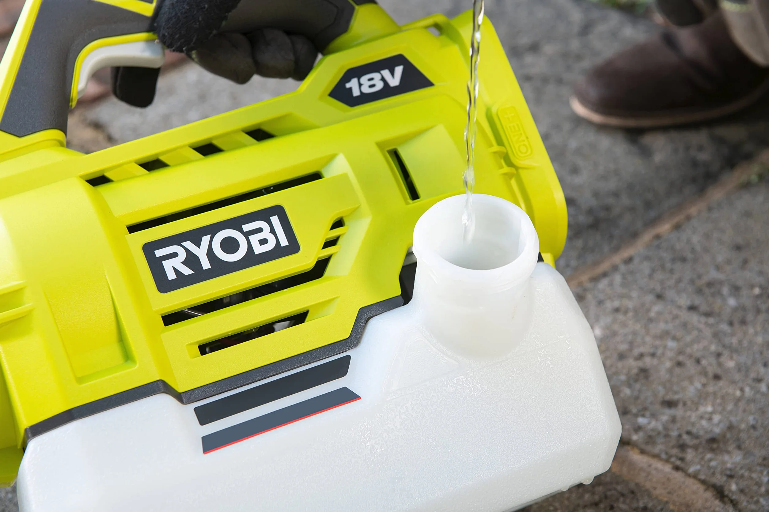 Ryobi Zamgławiacz RY18FGA-0, Bezprzewodowy Rozpylacz Mgły, 18 V, Wersja bez Akumulatora i Ładowarki