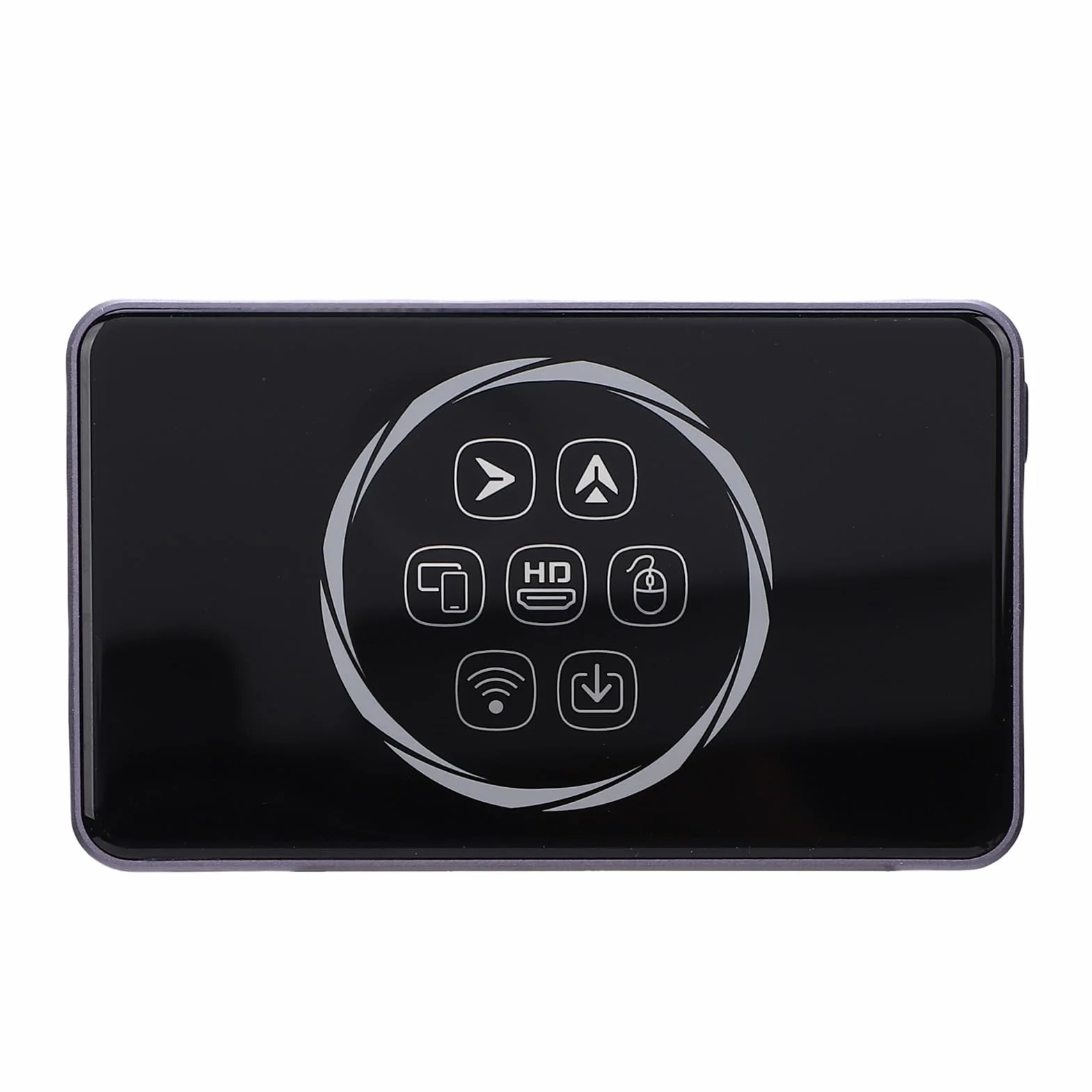 Cocoarm Bezprzewodowy Samochodowy Adapter Wideo Dongle Samochodowy Adapter WiFi WiFi ze Stopu Aluminium Obsługa 4K Bluetooth 5.0 12 dla IOS Kierowcy i Pasażerowie (2 GB + 16 GB)