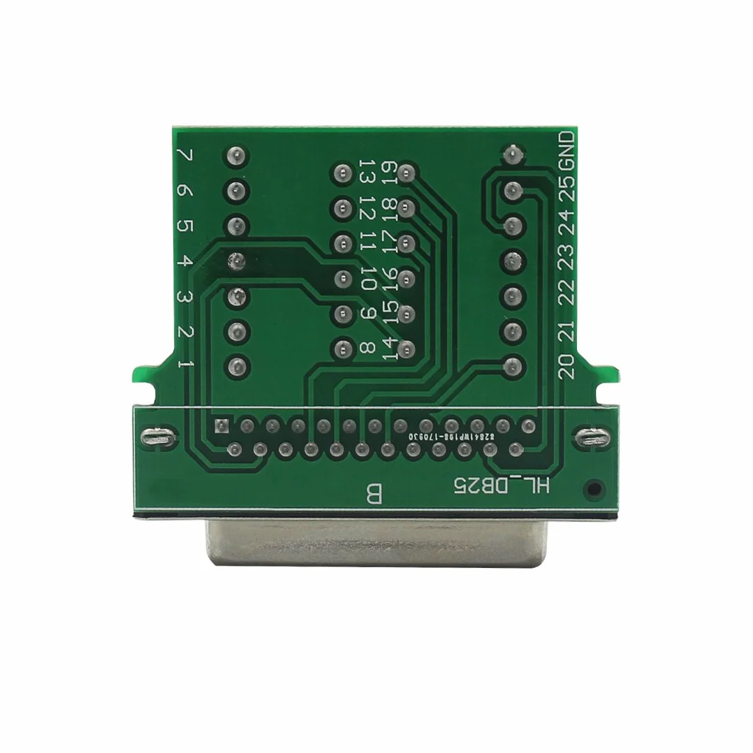 DB25 25-pinowy adapter do złącza wtykowego do modułu sygnału, złącze męskie lub żeńskie, bez lutowania, długie śruby i nakrętki z obudową Złącze żeńskie