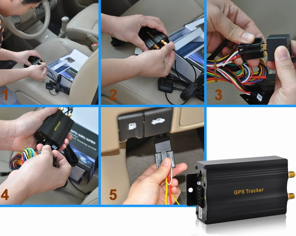 PLG204 lokalizator GPS SATELLITARE GSM GPRS na auto