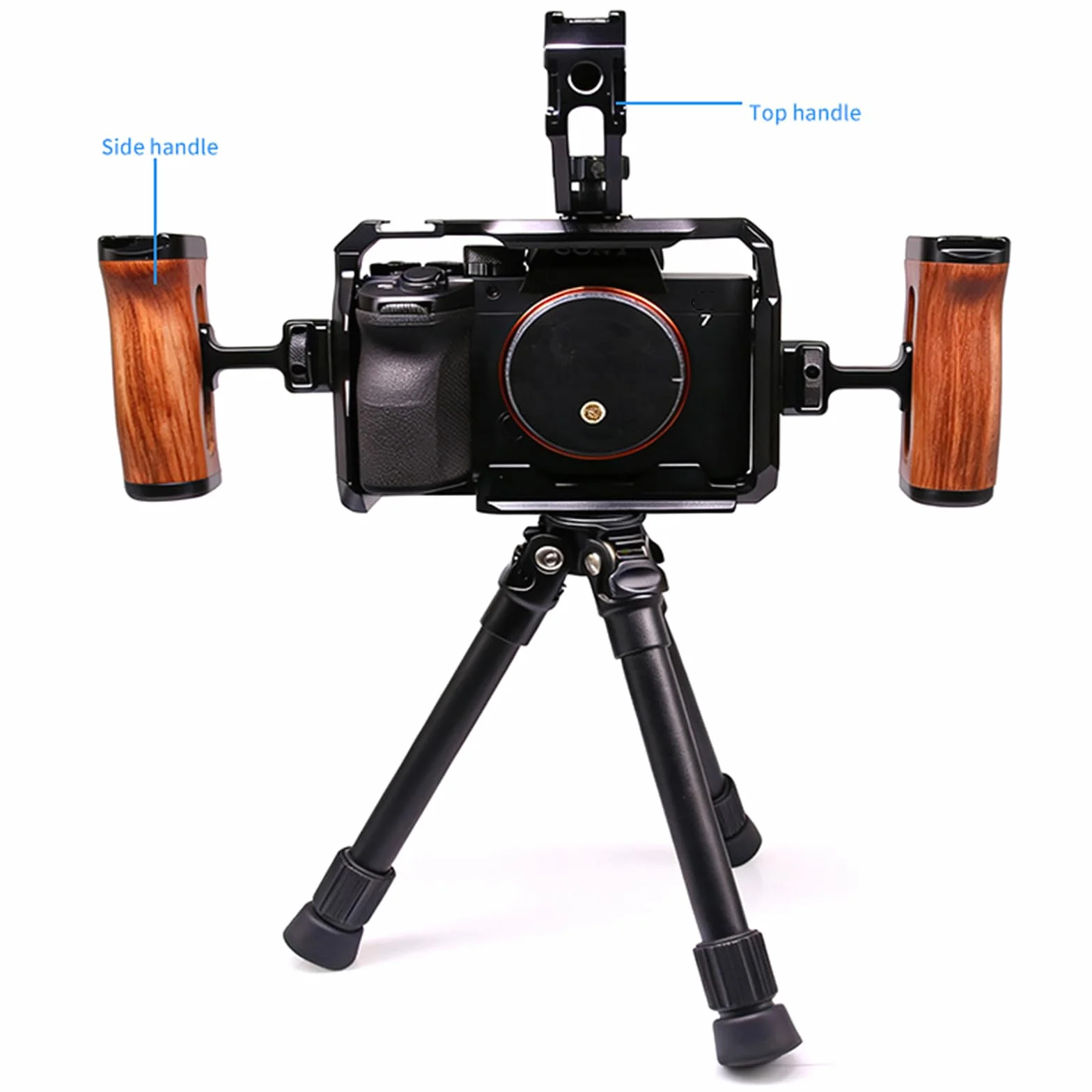 Pełna klatka aparatu ochronna obudowa do A7M4 A7M5 A7R5 DSLR stabilizator rozszerzeń aparatu wideo film film film uchwyt sprzęt fotograficzny