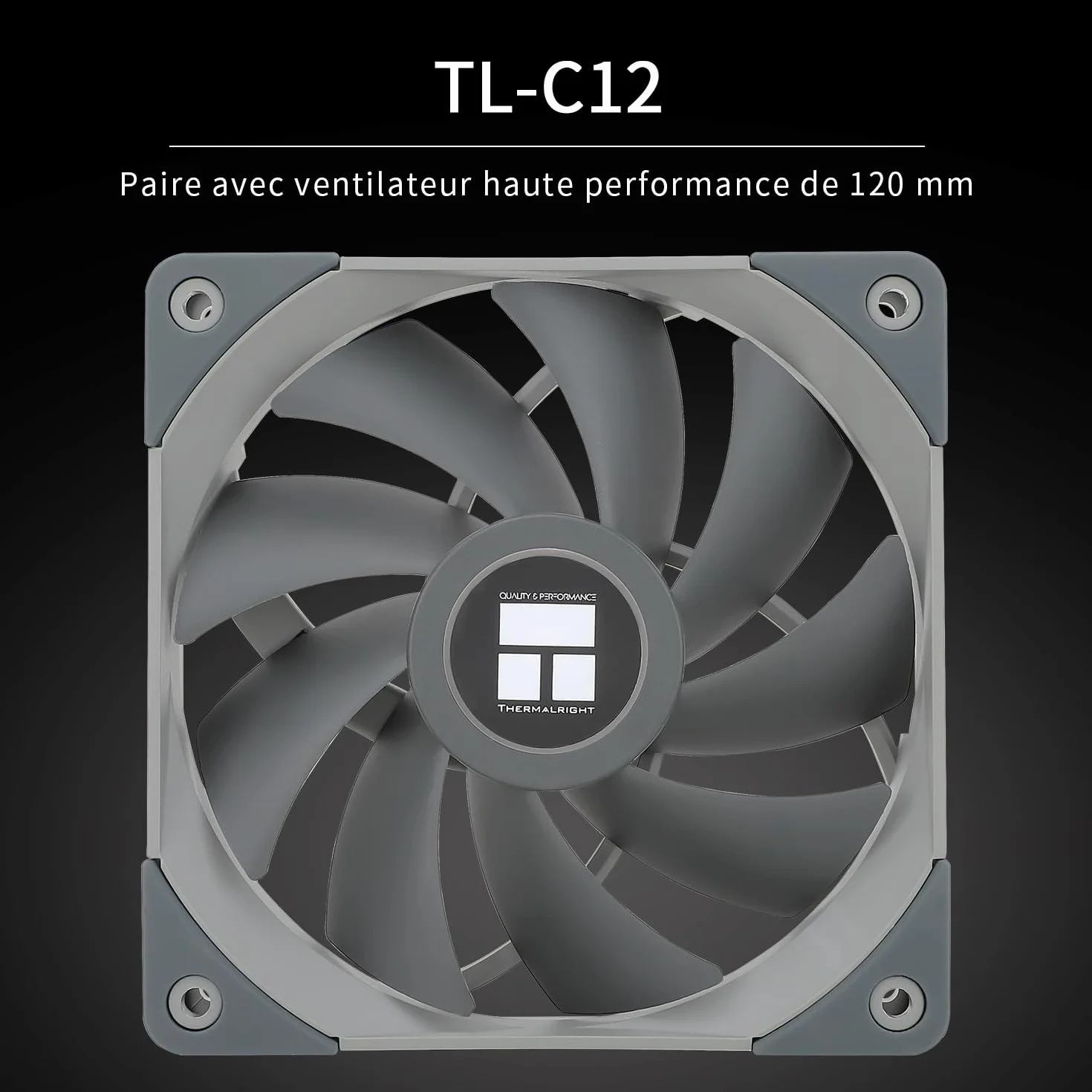 Thermalright Peerless Assassin PA120 Układ chłodzenia procesora, 6 ciepłowodów, wentylator Dual 120 mm TL-120mm PWM, aluminiowa osłona radiatora, AGHP, do AMD C12 AM4/Intel 1700/1150/1151/1200/2066