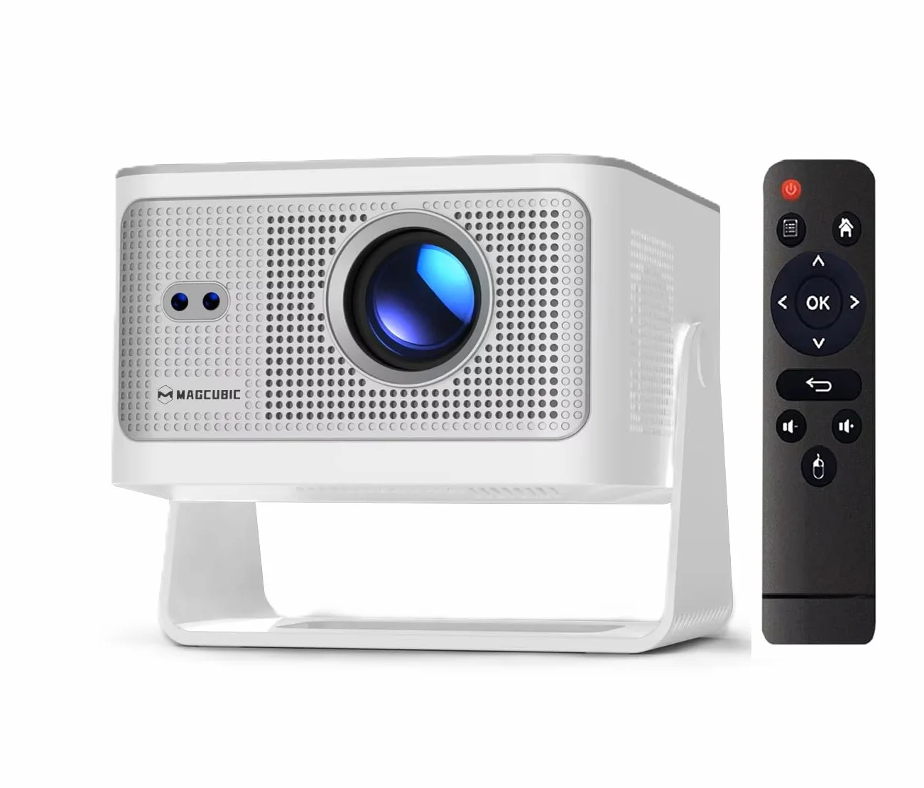 Projektor 900ANSI Android 14 z automatycznym ustawianiem ostrości, obsługa 8K Native 1080P, Wifi6, BT5.4, 16G, Allwinner H726 przenośny HY350Max