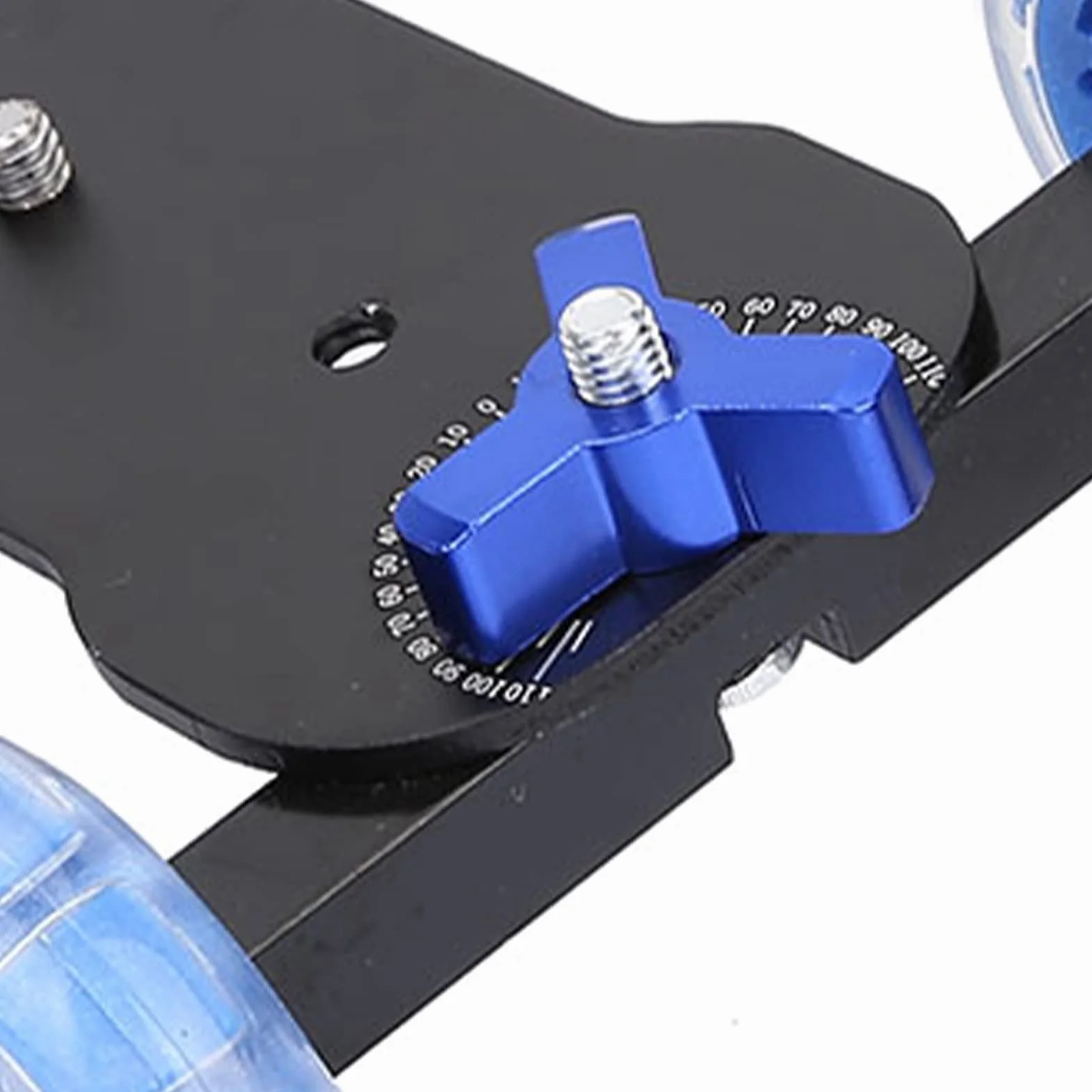 BuyWeek Kamera Dolly Skater, Scaled Camera Table Dolly Slider Mini Desktop 10 KG, obciążenie szyny Roller Track Slider do kamery DLSR