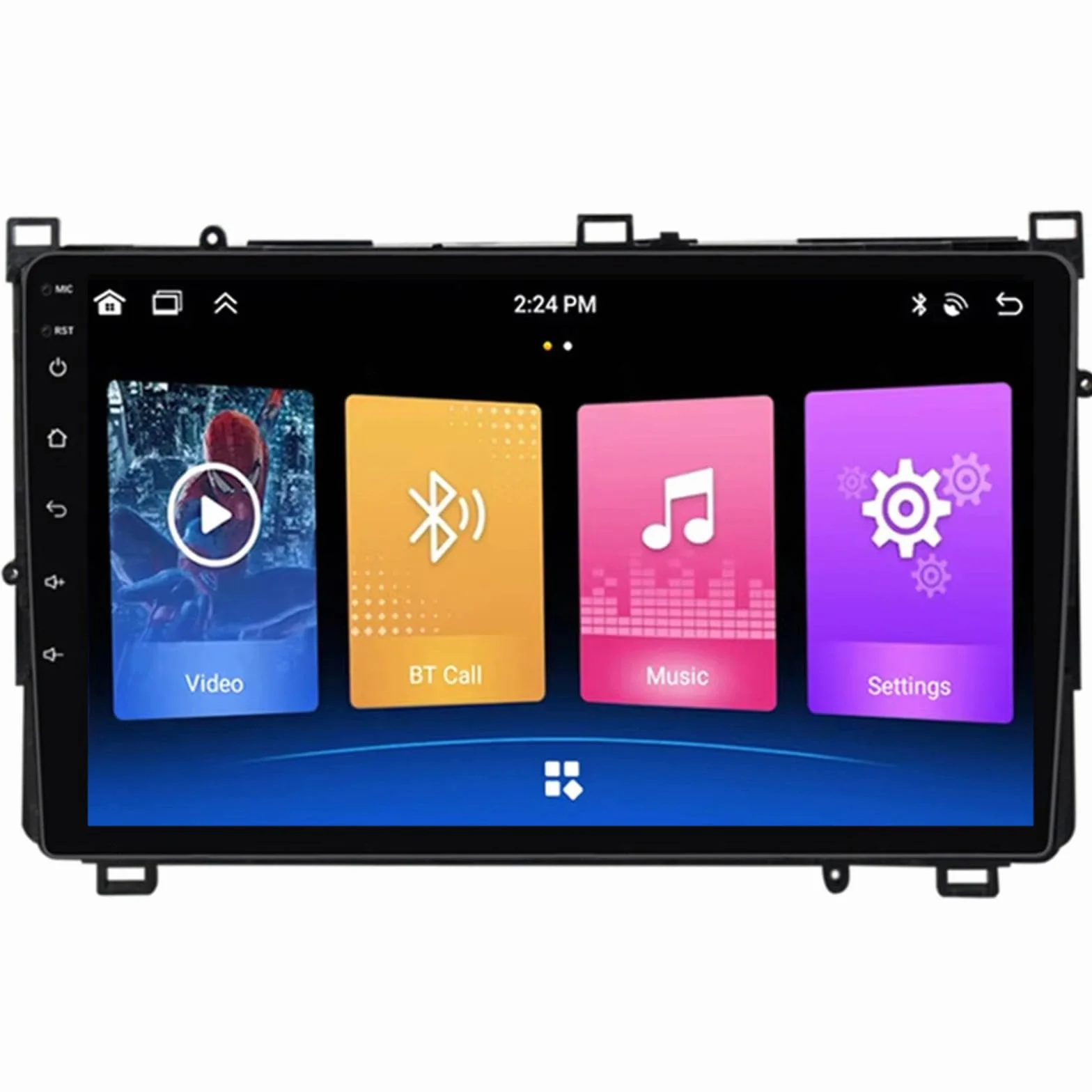 Android 15 Car Stereo 9" Samochód Dla Toyota Corolla 11 Auris 2017-2018,M106