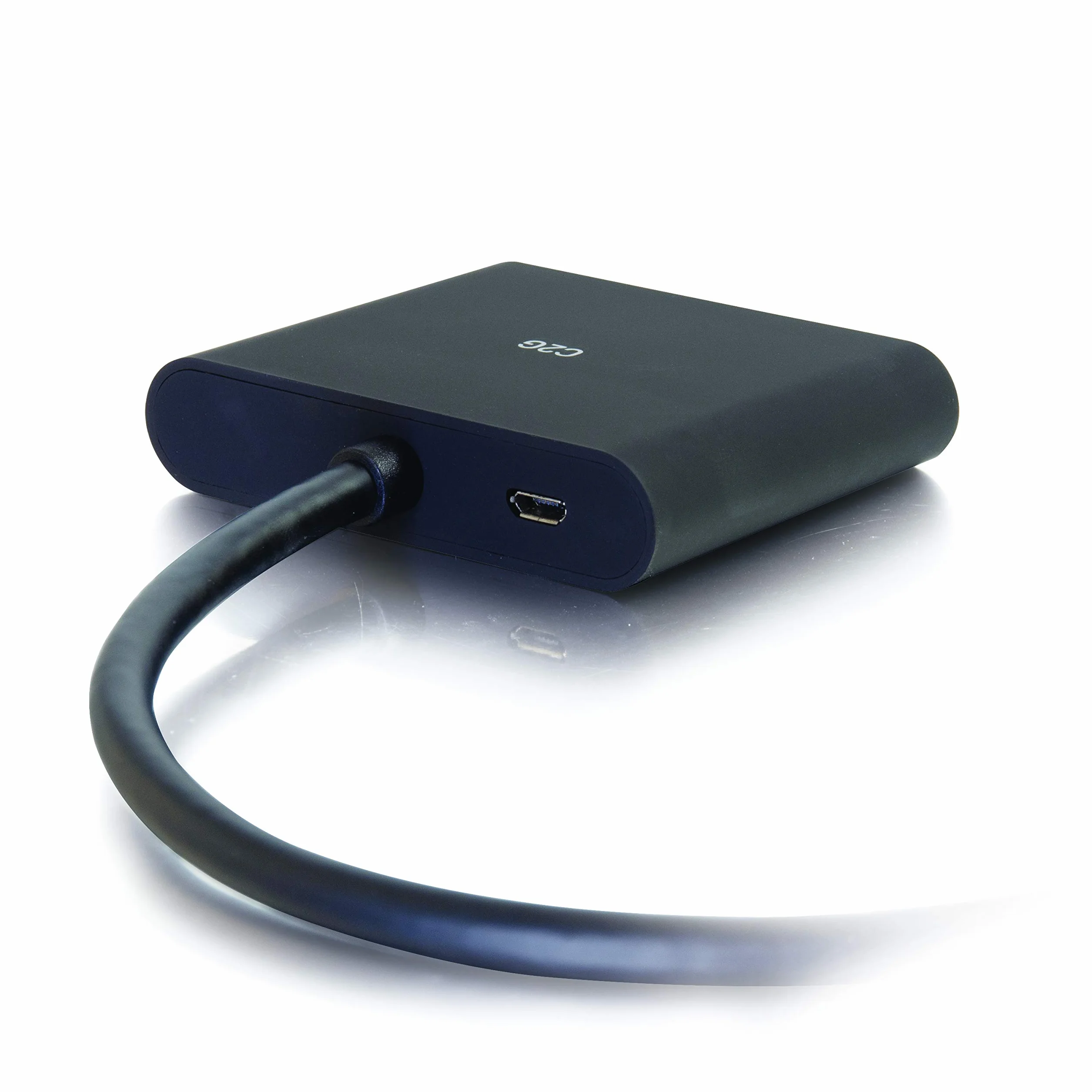 C2G 84293 DisplayPort 1.2 na podwójny HDMI 4K podwójny monitor MST Hub, DP Multi-Stream Transport (MST) rozdzielacz wielu monitorów, czarny
