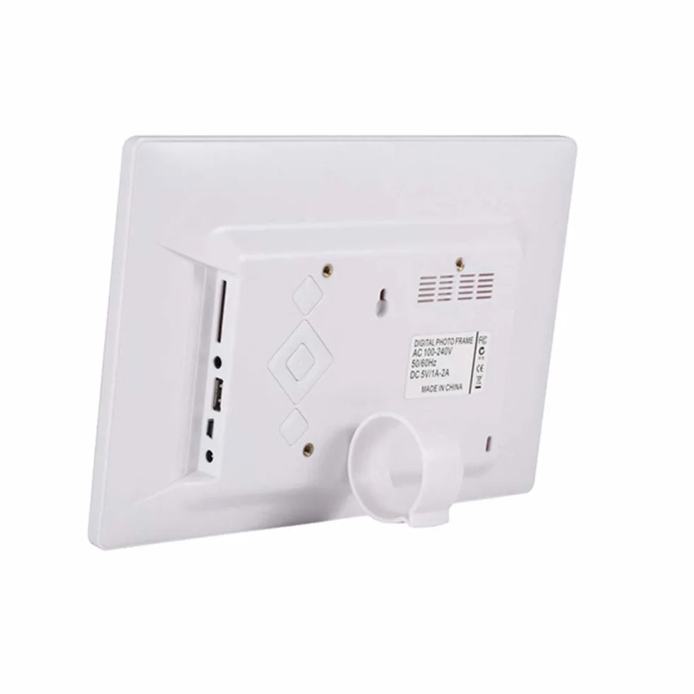 Cyfrowe ramki do zdjęć 10C cali HD HD Elektroniczna ramka na zdjęcia, reklamowa ramka na zdjęcia, domowa cyfrowa elektroniczna ramka na zdjęcia, reklamowa maszyna do zdjęć, stojak na zdjęcia, biała,