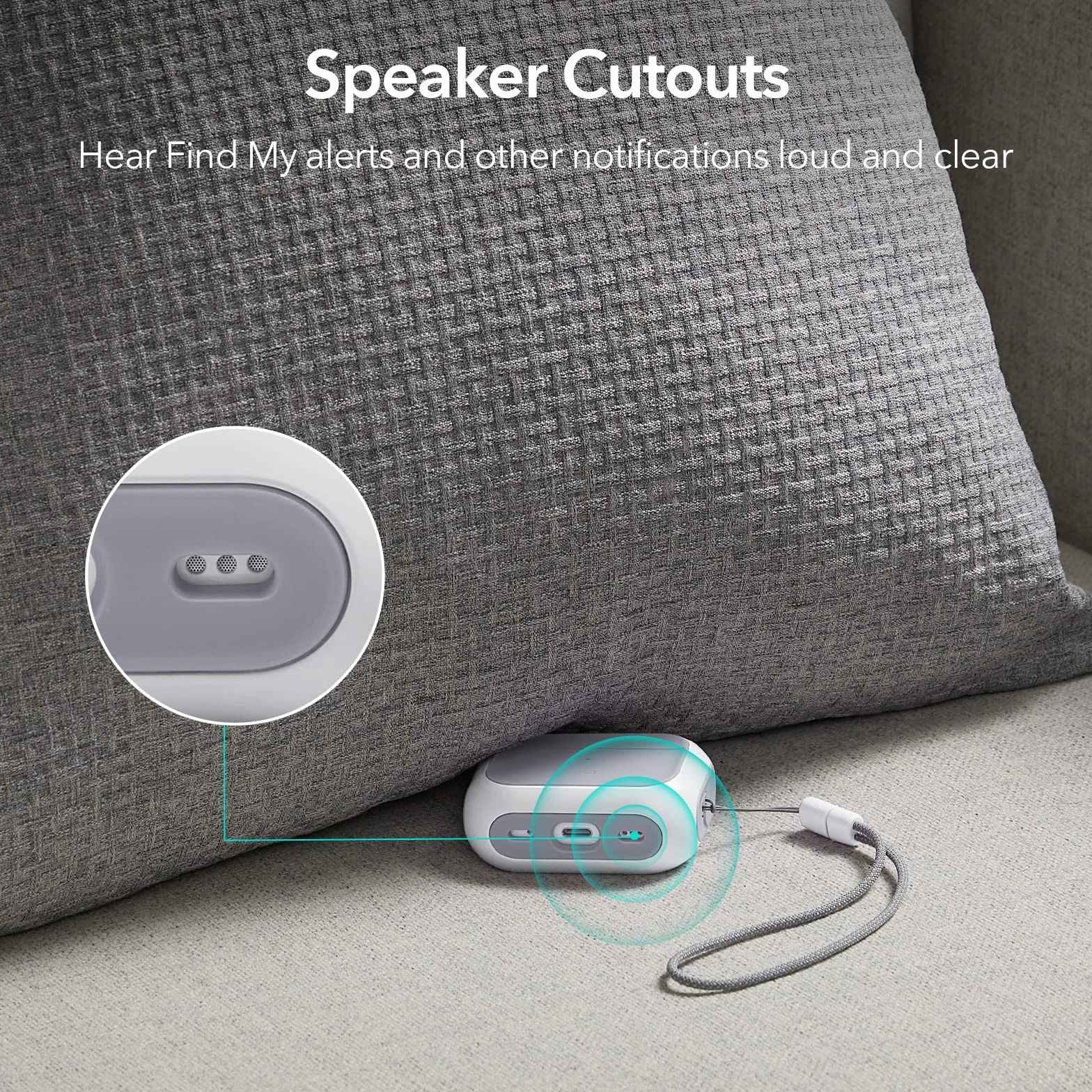 ESR Orbit Hybrid Etui HaloLock kompatybilne z AirPods Pro 2. generacji MagSafe Ready ochrona przed upadkiem białe