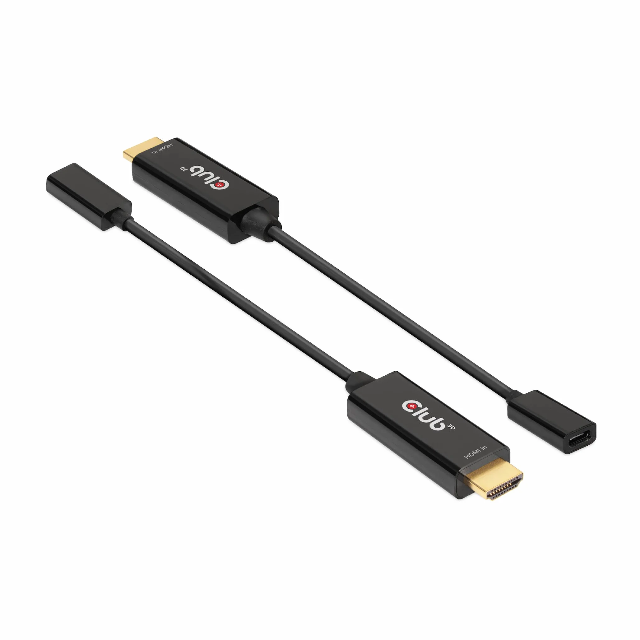 CLUB3D Aktywny adapter HDMI na USB typu C 4K60 Hz St/B