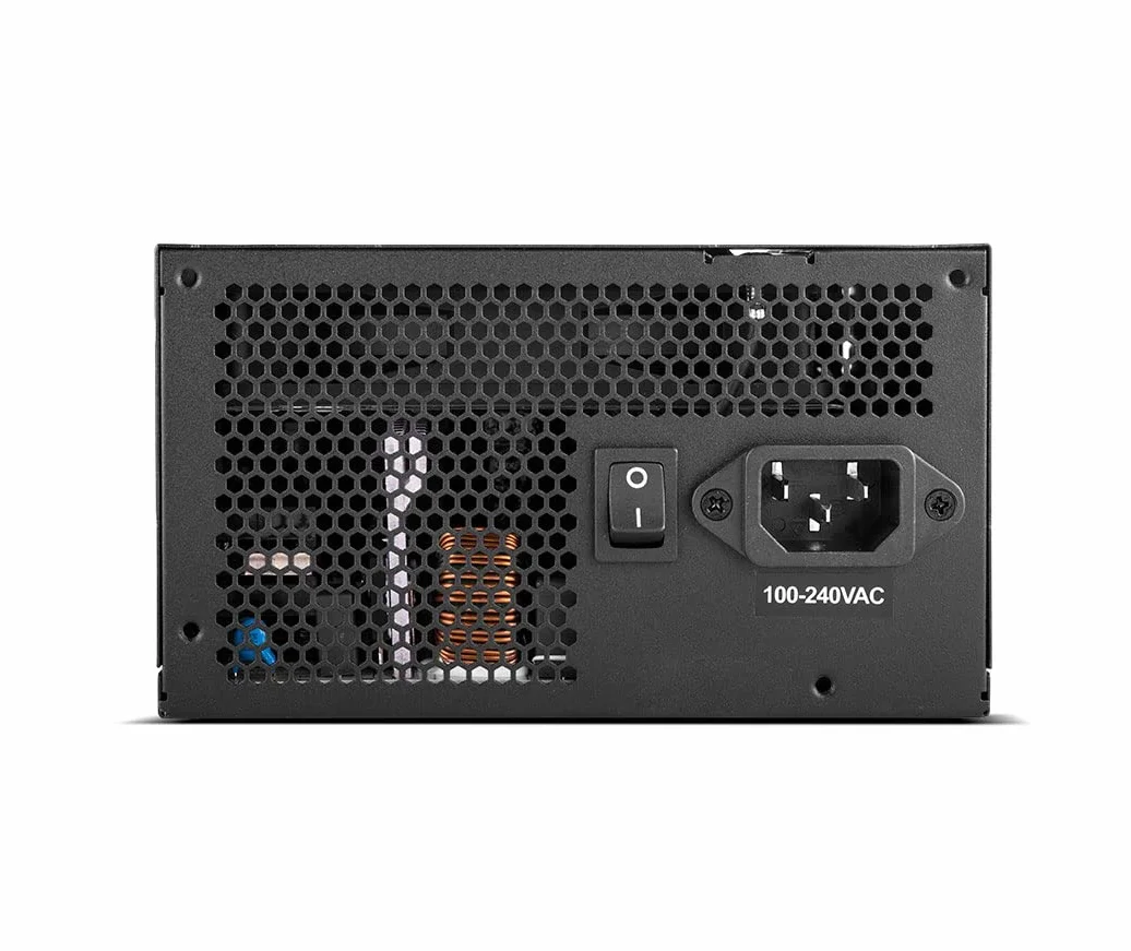 NOX Hummer GD 750 -NXHUMMER750GD Źródła zasilania 750W, certyfikat 80 PLUS Gold, ultra cichy wentylator 120 mm, kompatybilny z ATX12v, wejście 230W, kolor czarny