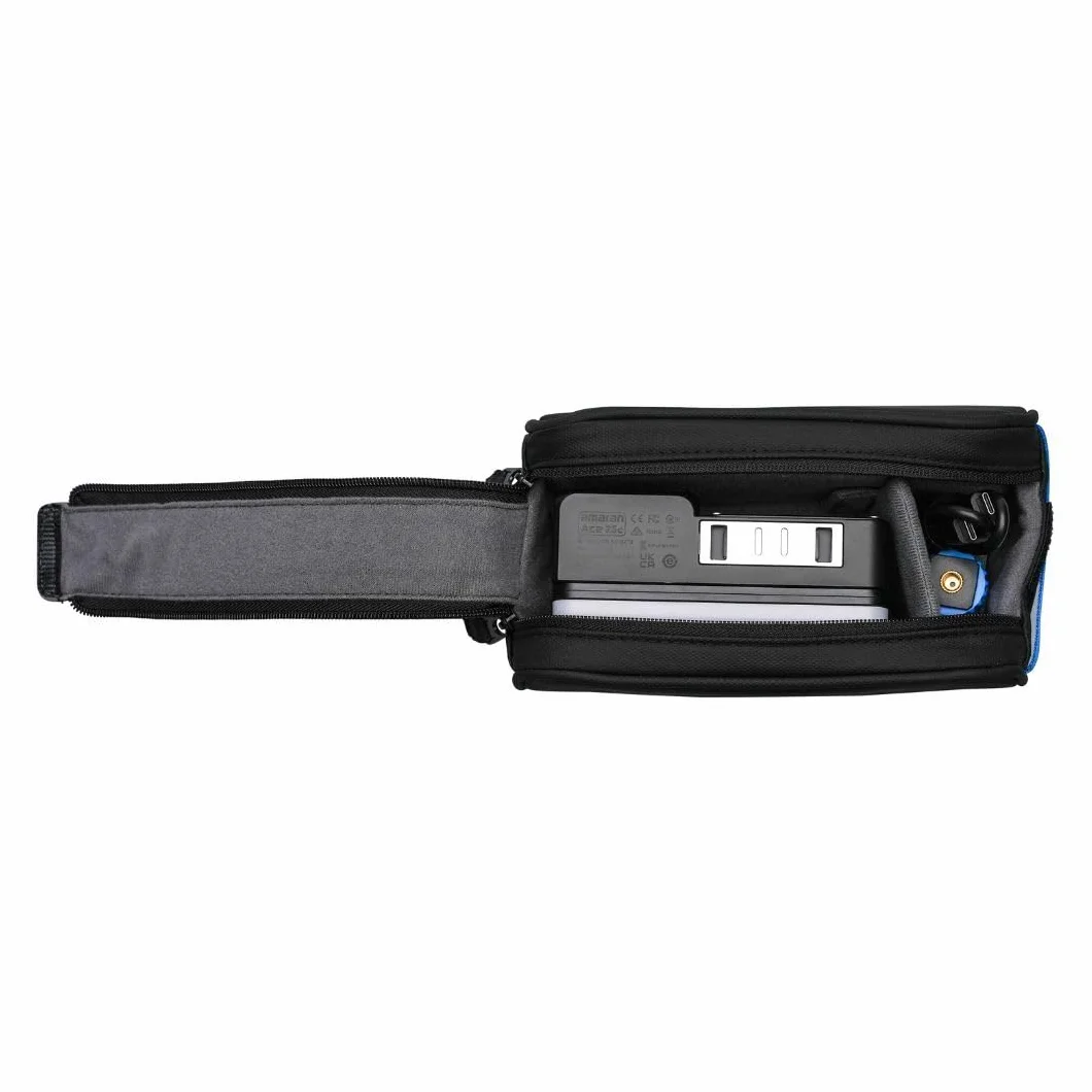 amaran Ace 25c Travel Ready Compact LED Light Creator Kit (grafitowy) | Długotrwała bateria, zamek szybkiego zwalniania, konstrukcja optyczna