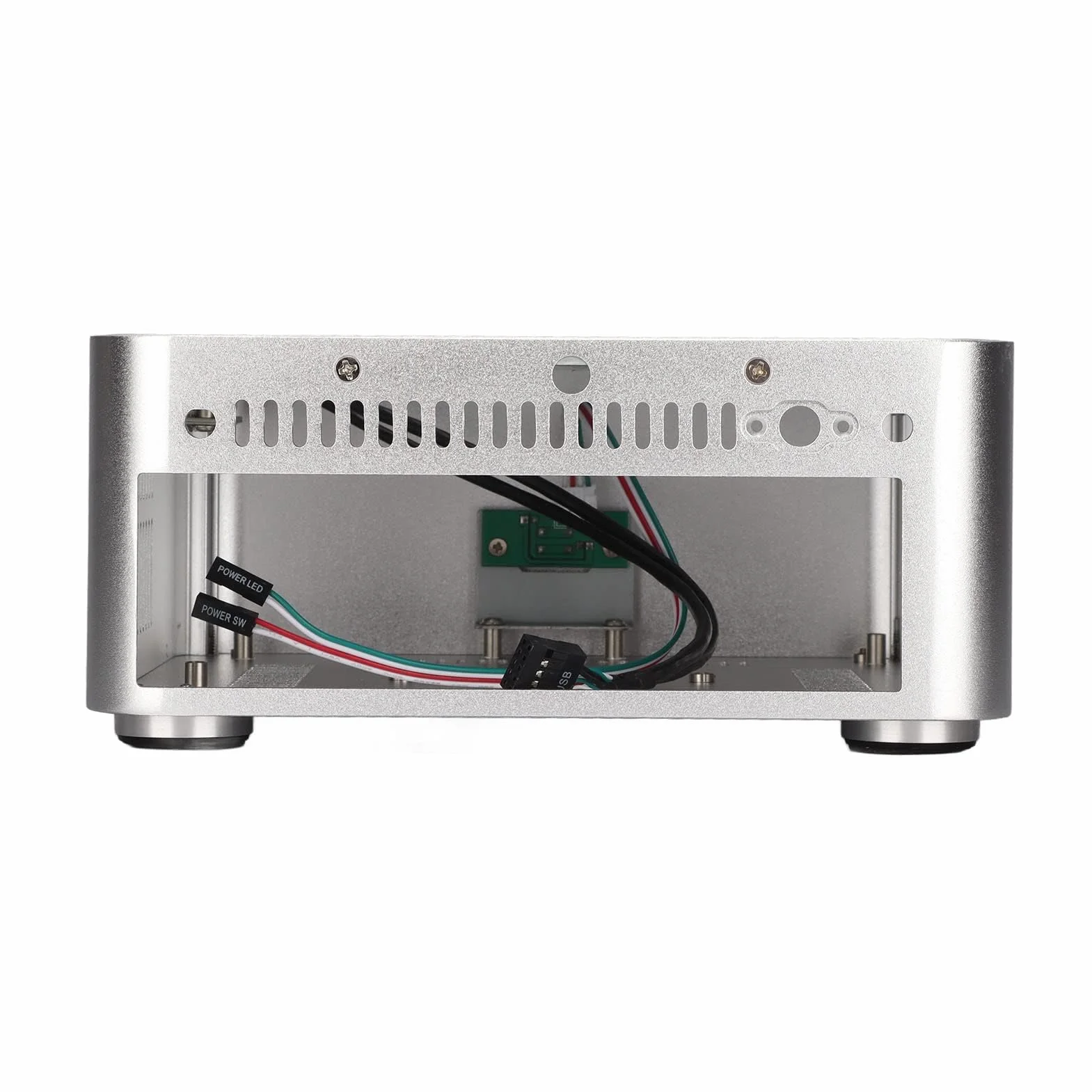 Obudowa Komputera Mini ITX, Obudowa Komputera Stacjonarnego Obudowa Komputera do Gier na Domowe Komputery Wideo, Komputery Hotelowe, Terminale Samoobsługowe, Dobre Odprowadzanie Ciepła
