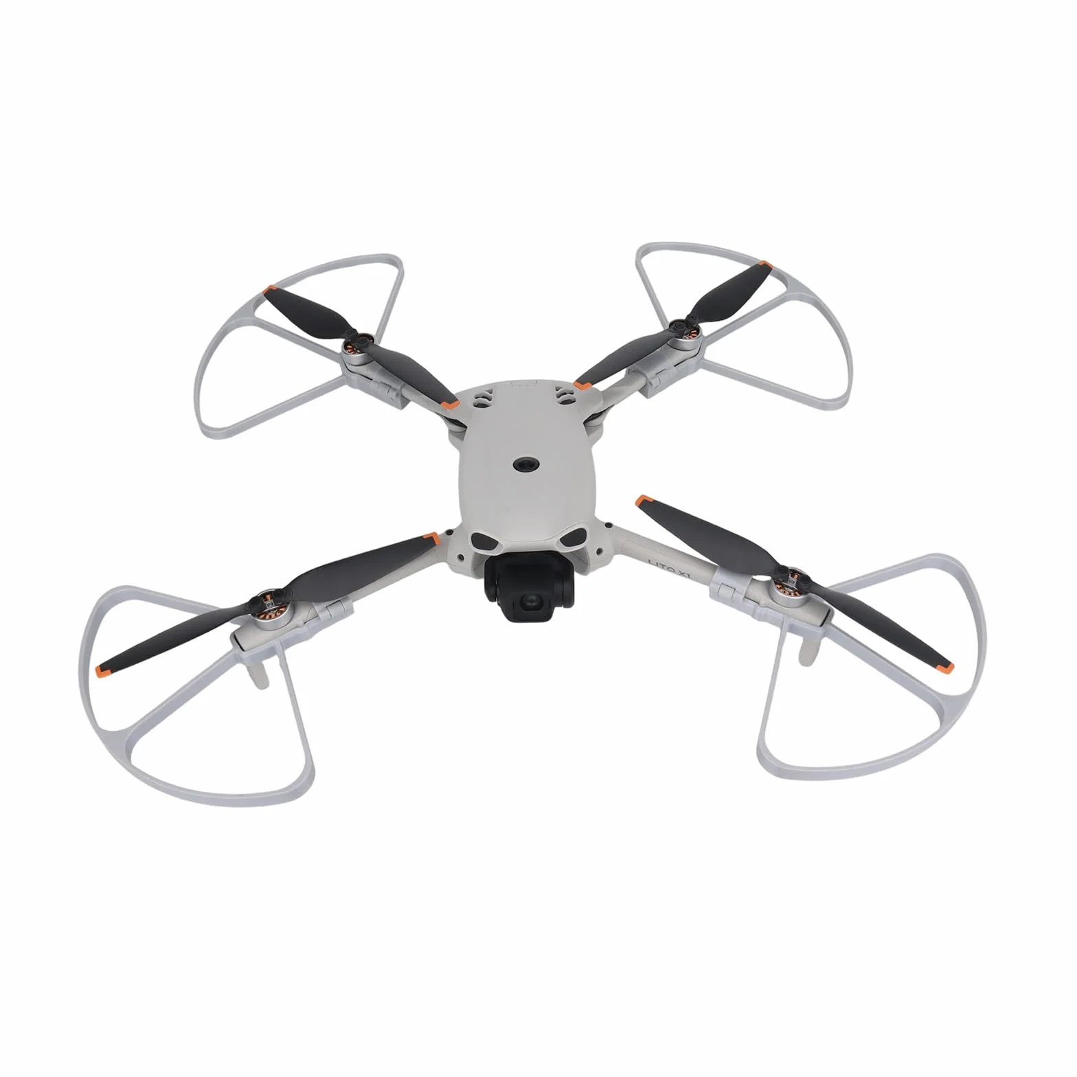 Pasuje do DJI Lito 1 / Lito X1, osłony śmigieł, pierścień ochronny odporny na uderzenia, łatwy w montażu zderzak do ochrony przed uderzeniami (szary)