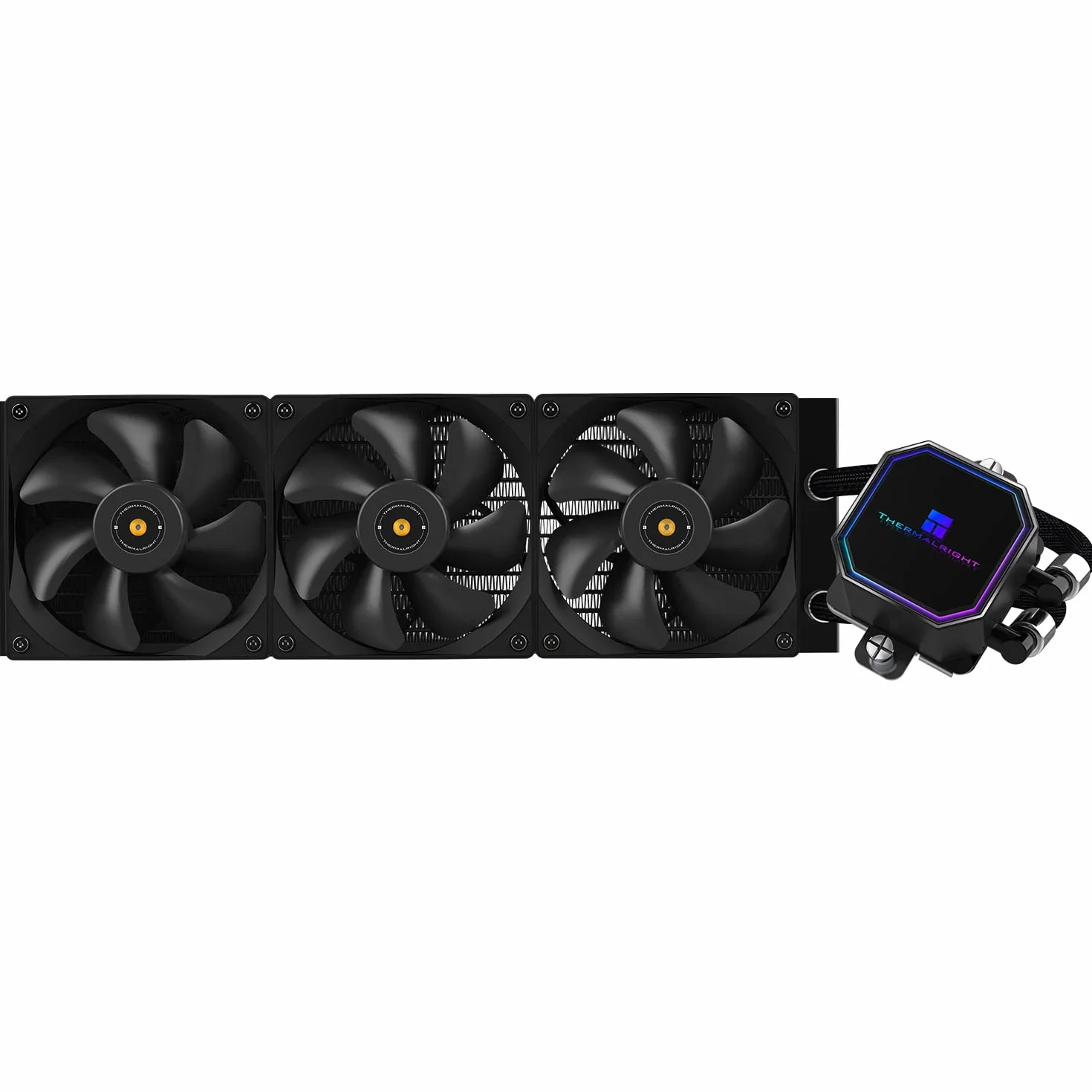 TR Frozen Prism 360 Black Chłodnica cieczy CPU z wentylatorem PWM 120 mm, wbudowany radiator chłodzący wodę do AMD/AM4/AM5, INTEL 1700/1150/1151/1200/2011