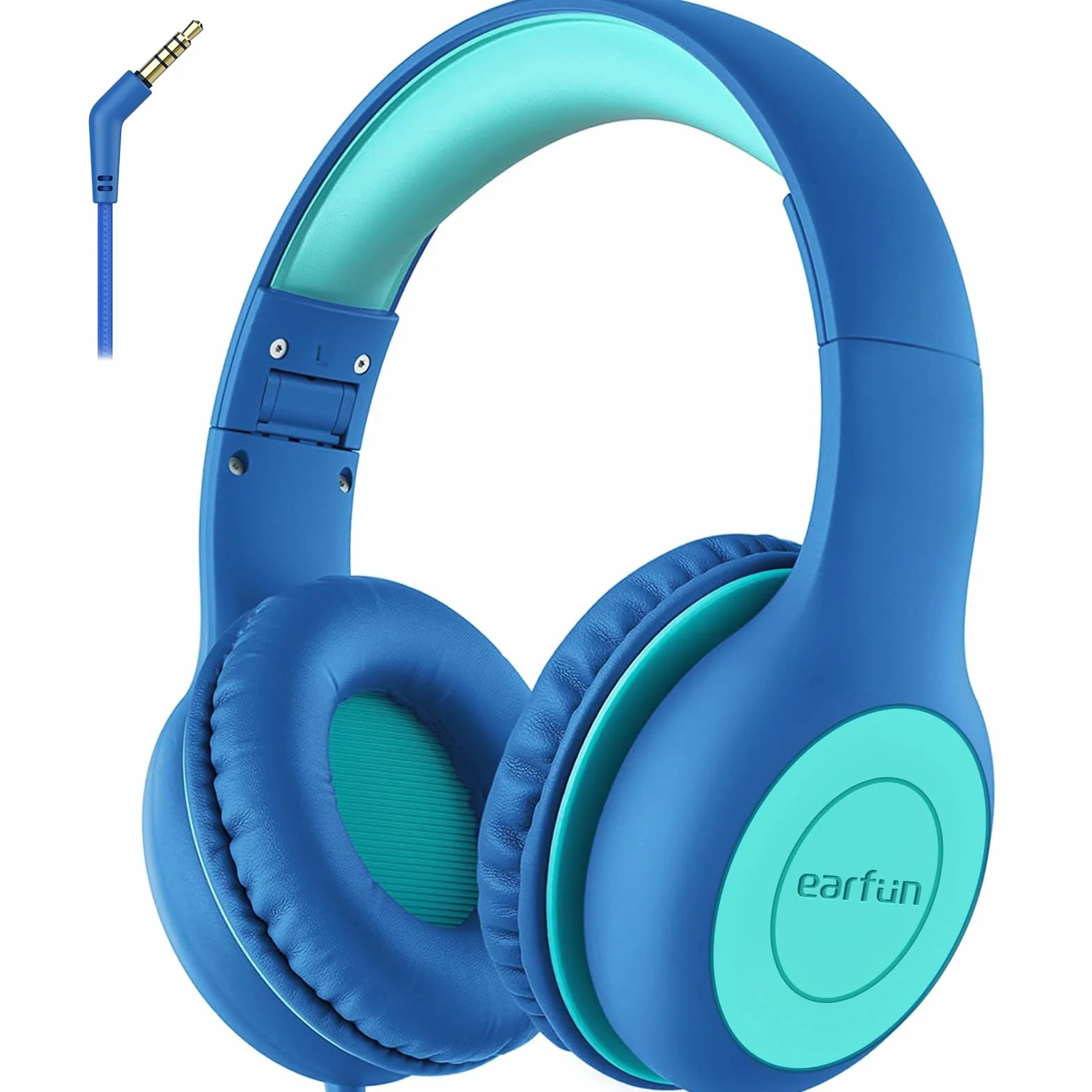 EarFun Słuchawki dla Dzieci Składane Ogranicznik Głośności 85 dB Stereo Przewodowe