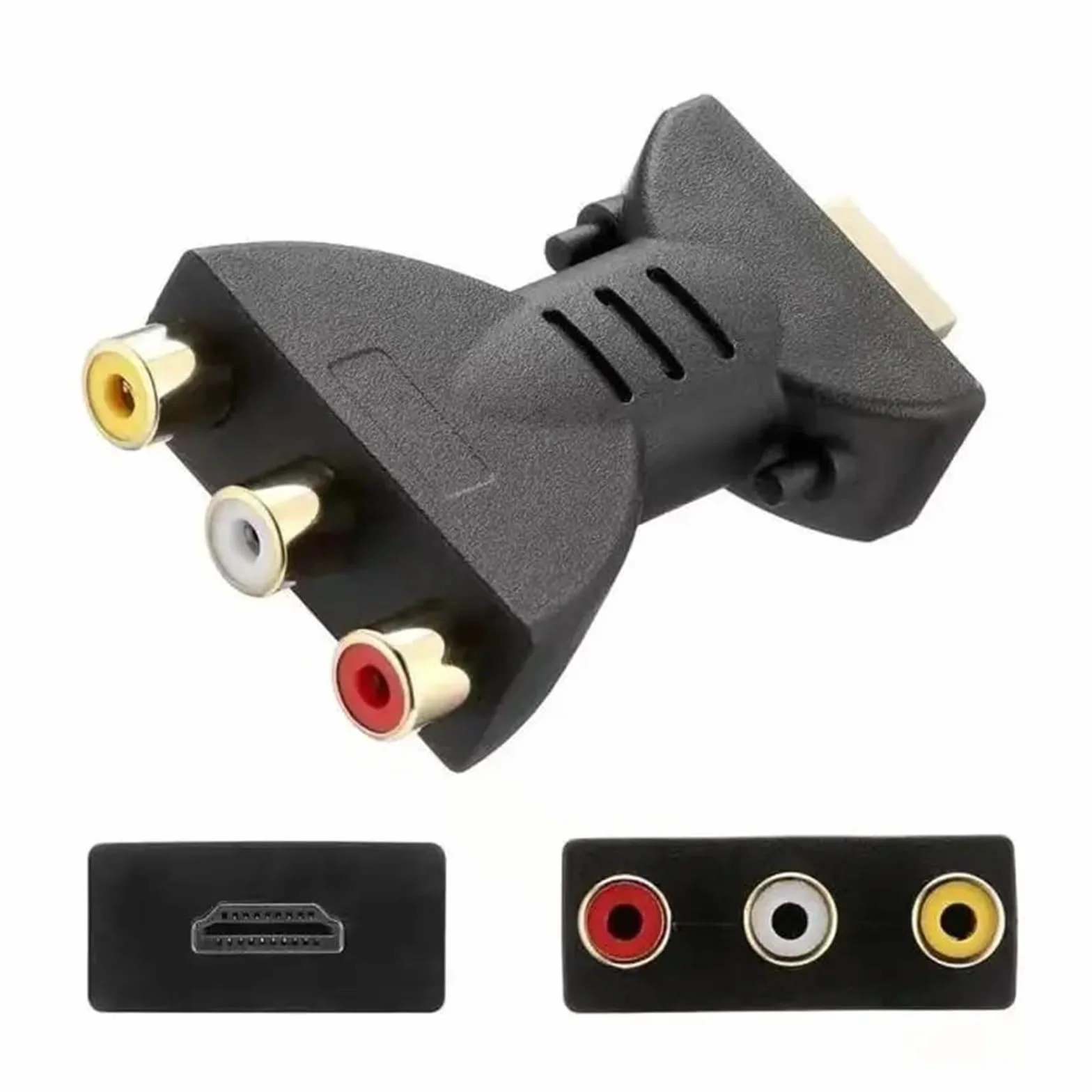 Adapter RCA na HDMI 1080P AV Converter HDTV2AV do TV Box