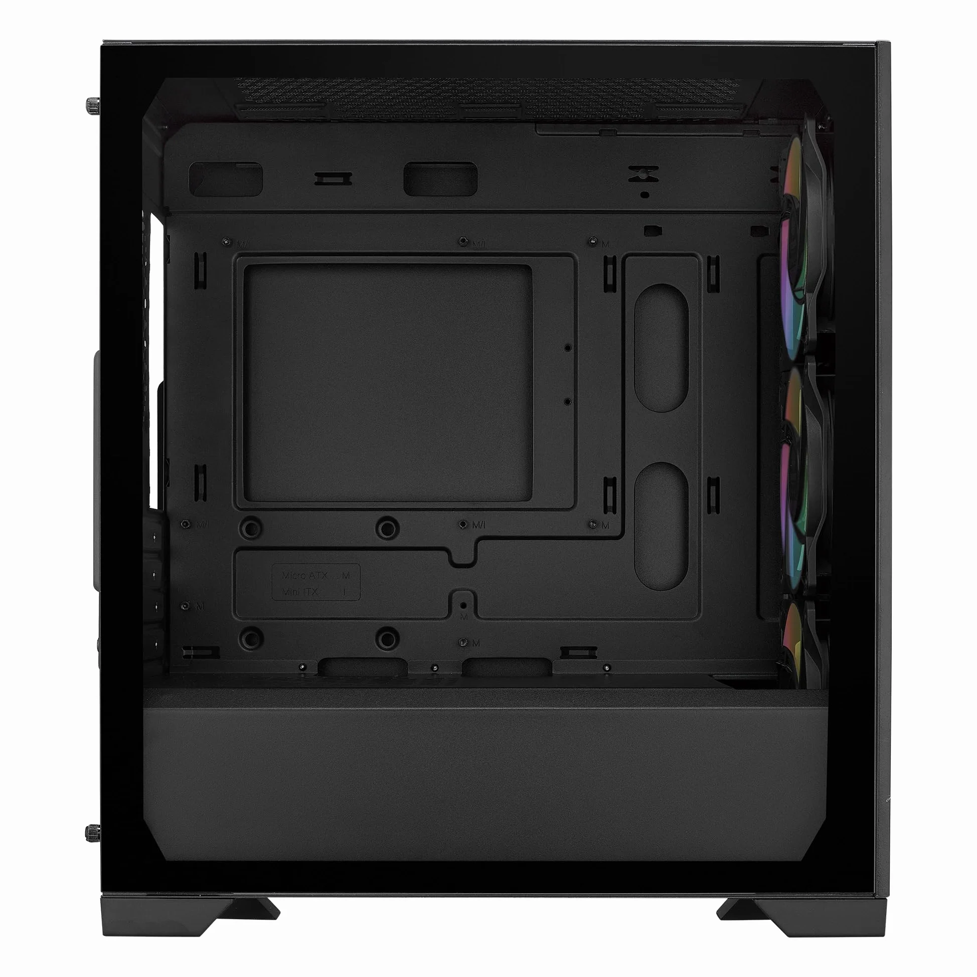Cooler Master Elite 302 Micro-ATX minimalistyczne etui PC o wysokim przepływie powietrza, 365 mm GPU Max, kompatybilne RTX 5080|RX 7090 XT, 280 mm AIO Max, typ C, szkło hartowane, potrójny wentylator