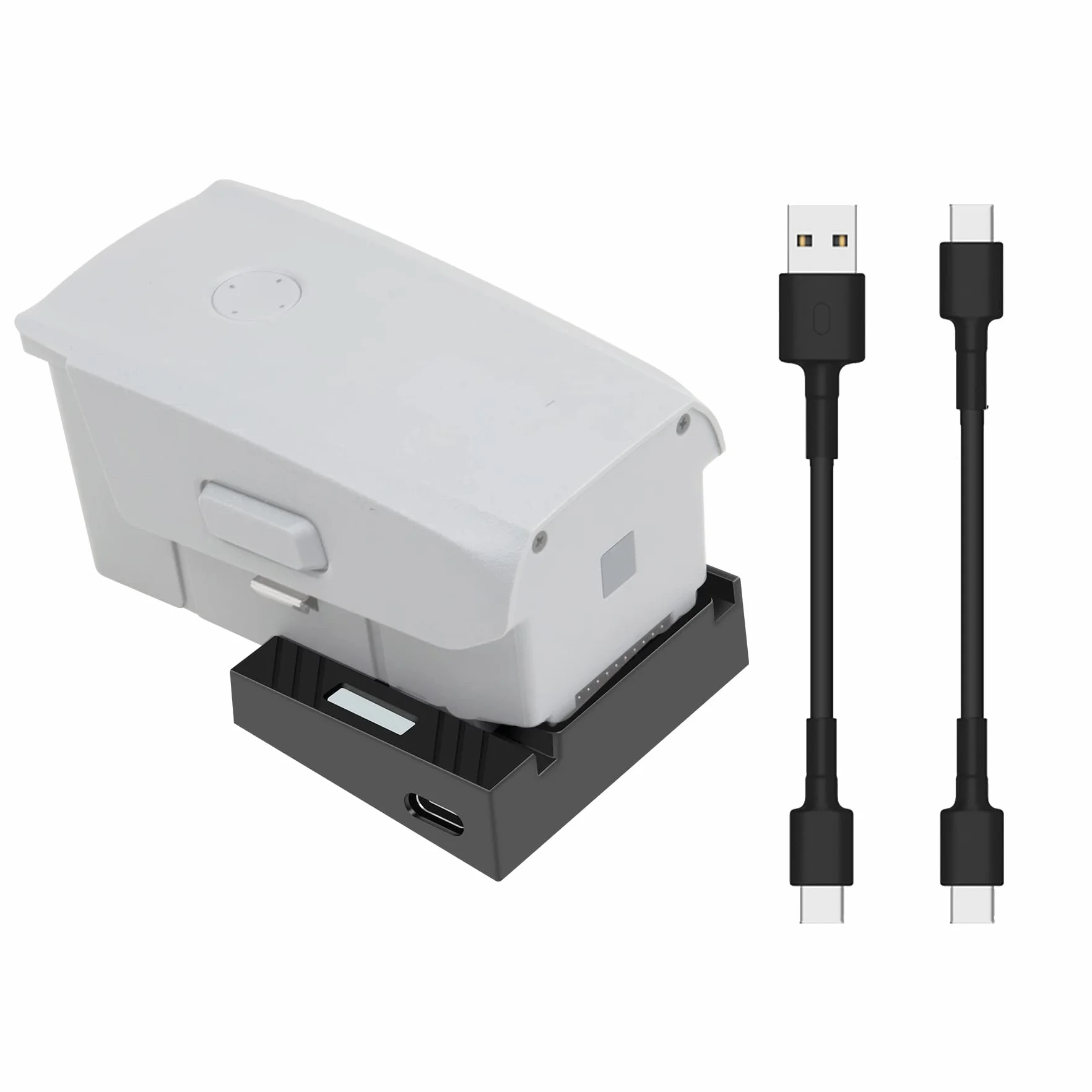 QC 3.0 Mini Ładowarka USB Typ-C do DJI Mavic Air 2S Air 2 Automatyczne dopasowanie szybkie ładowanie ze wskaźnikiem ładowania akcesoria drona