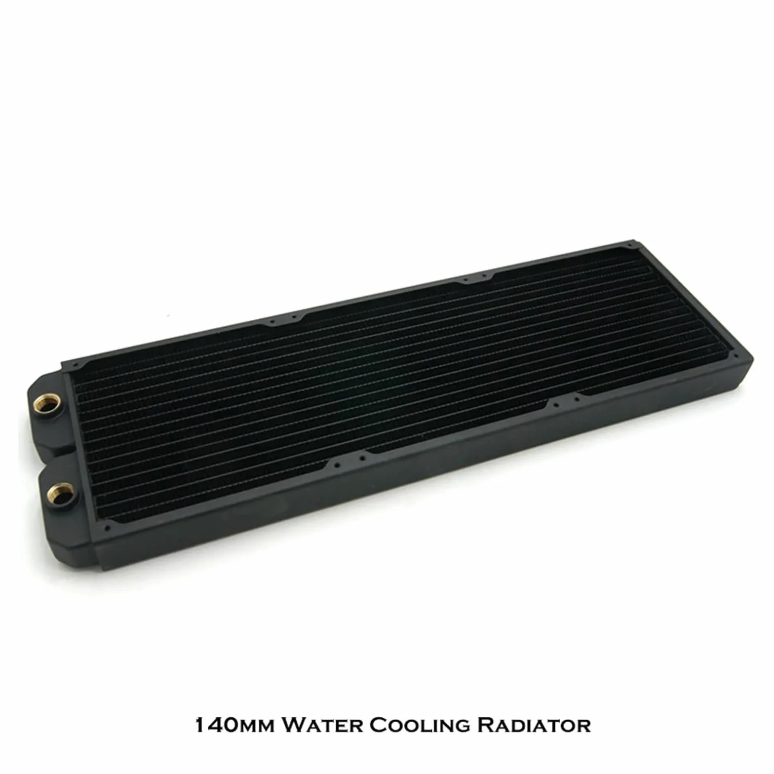 PC Chłodnica wodna miedziana, 140 mm, 280 mm, 420 mm, płynna woda, procesor, GPU, wymiennik ciepła do wentylatora 140 mm (420)