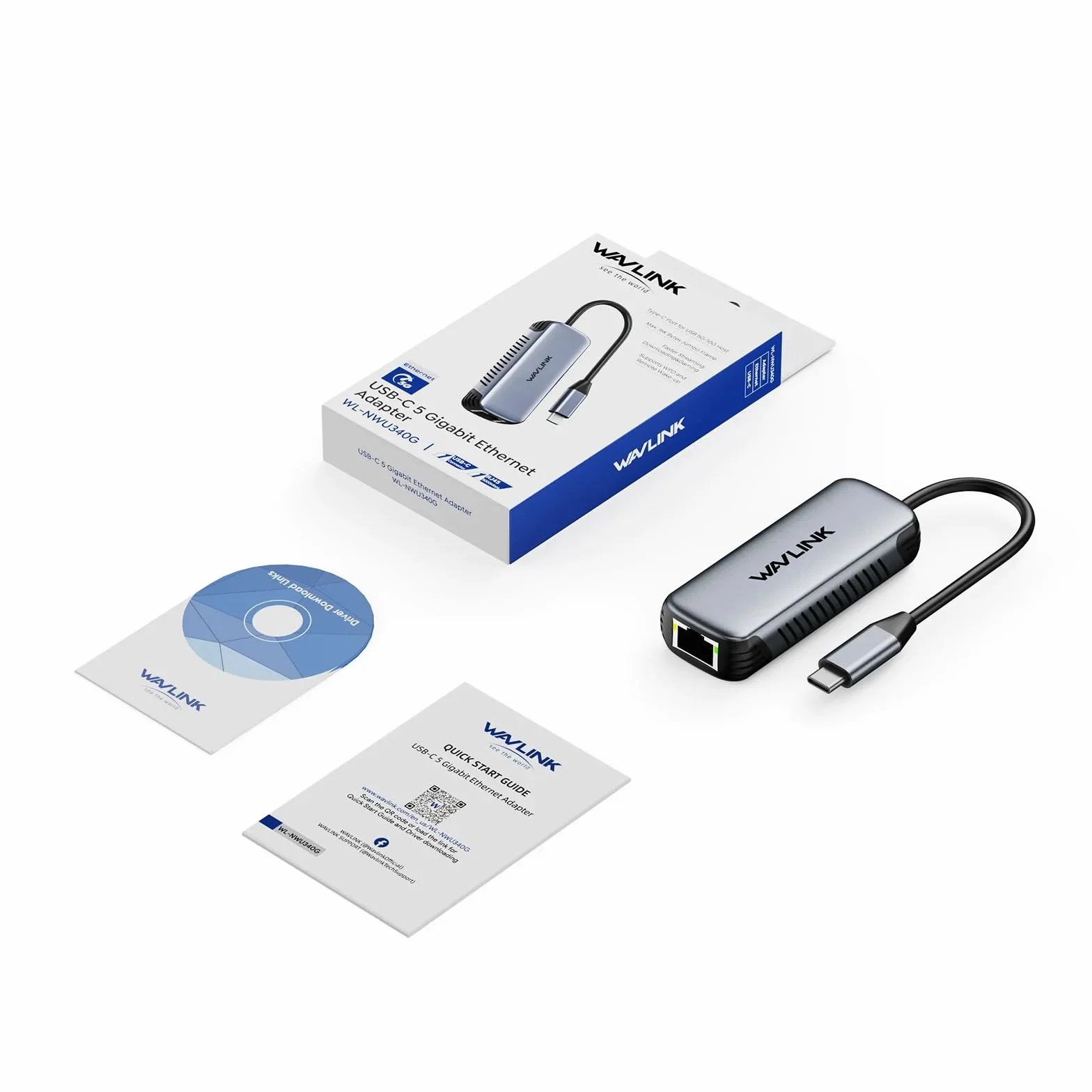 WAVLINK Adapter USB C na 5G Ethernet