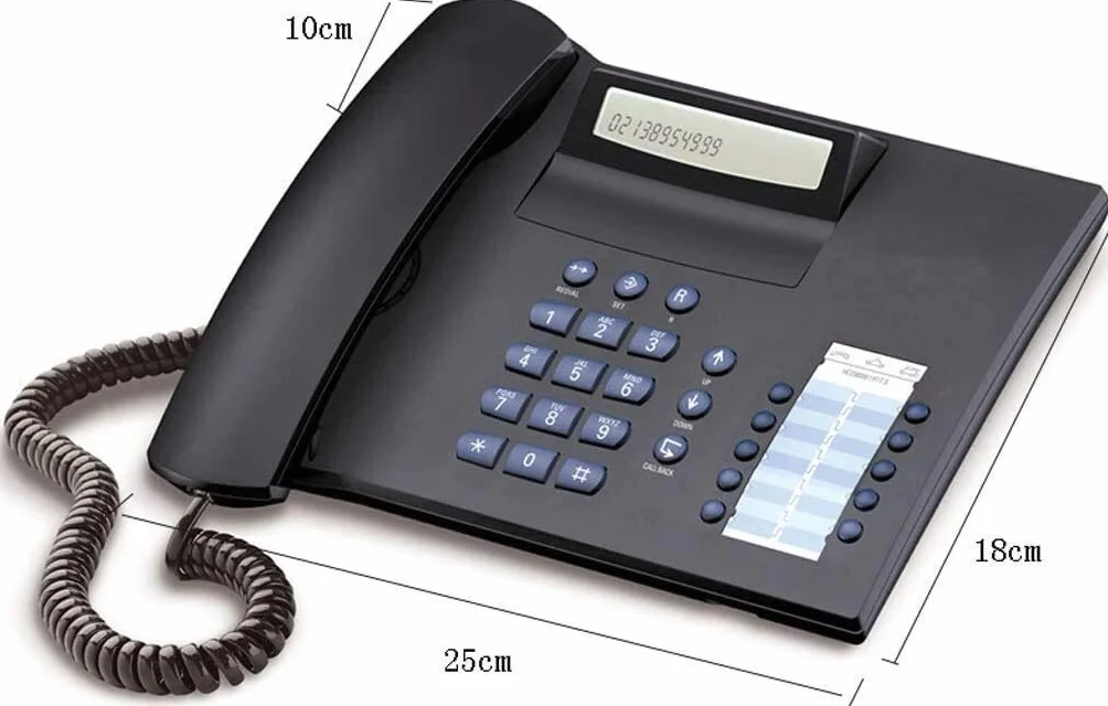 Telefon domowy Telefon domowy Telefon stacjonarny Przewodowy Telefon retro Telefon przewodowy Telefon domowy Biuro vintage Osobowość Stacjonarny telefon stacjonarny