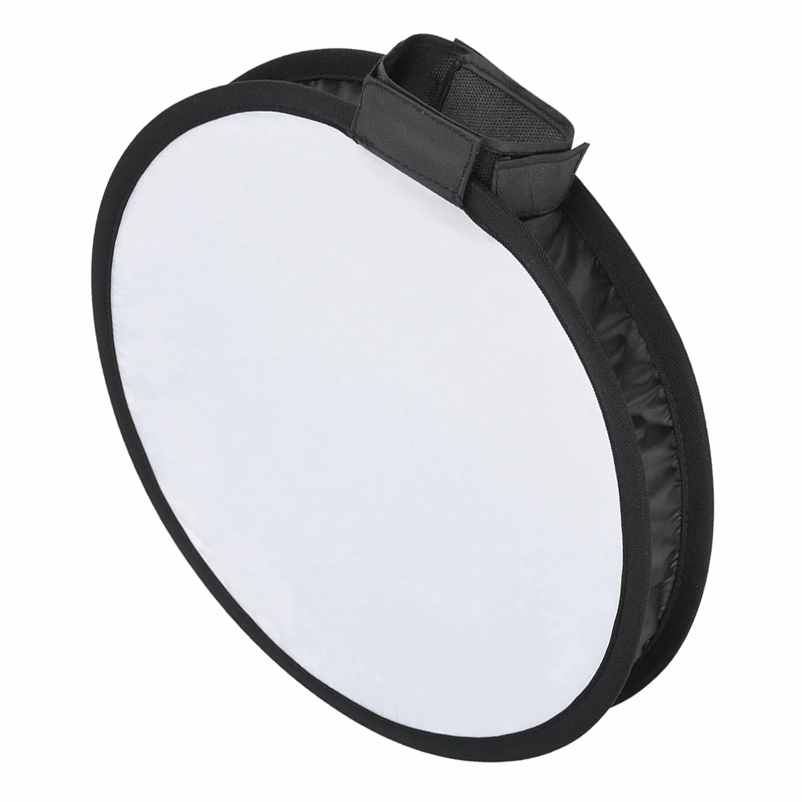 Przenośny okrągły dyfuzor, składany dyfuzor softbox 40 cm, dyfuzor softbox do lampy błyskowej aparatu Wyeliminuj silne światło