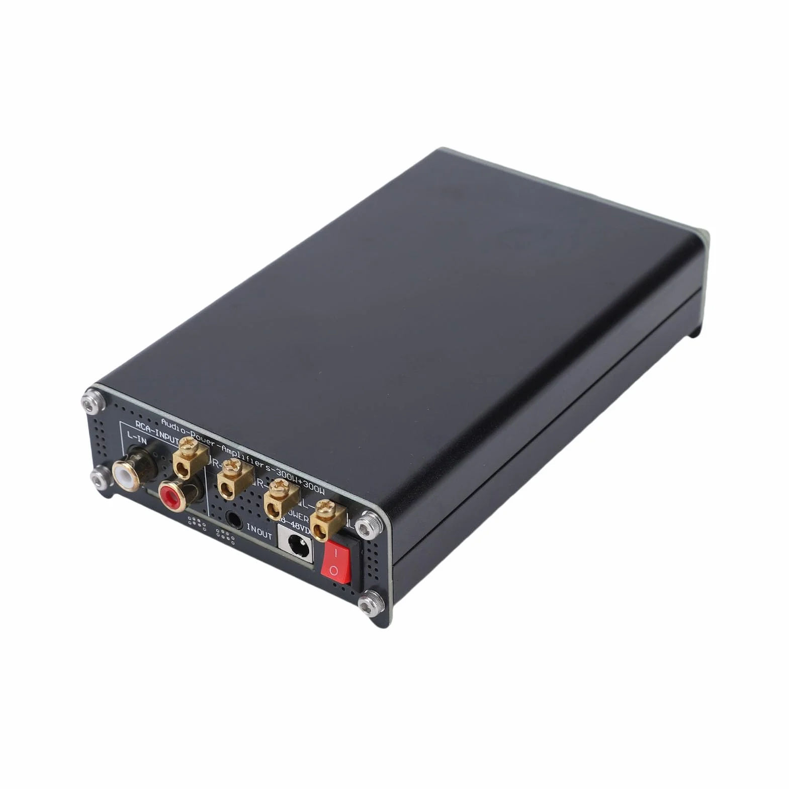 Socobeta Wzmacniacz Mocy HiFi o Wysokiej Wydajności Klasy D 300Wx2 do Domowego Systemu Dźwiękowego Mały Projekt Stereo