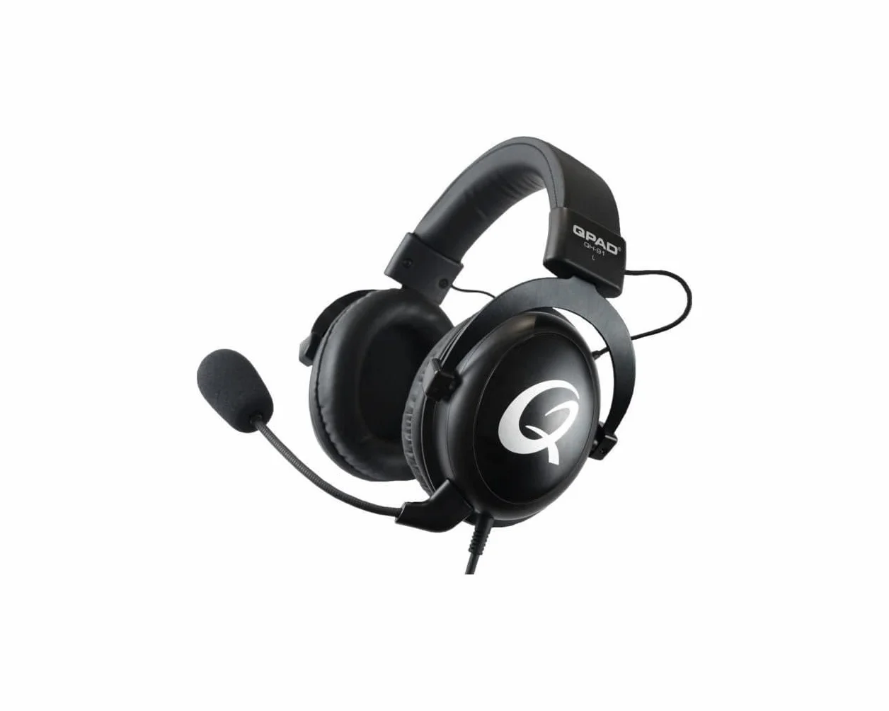 QPAD QH-91High End zestaw słuchawkowy do gier stereo, zamknięte ucho, odłączany mikrofon z redukcją szumów