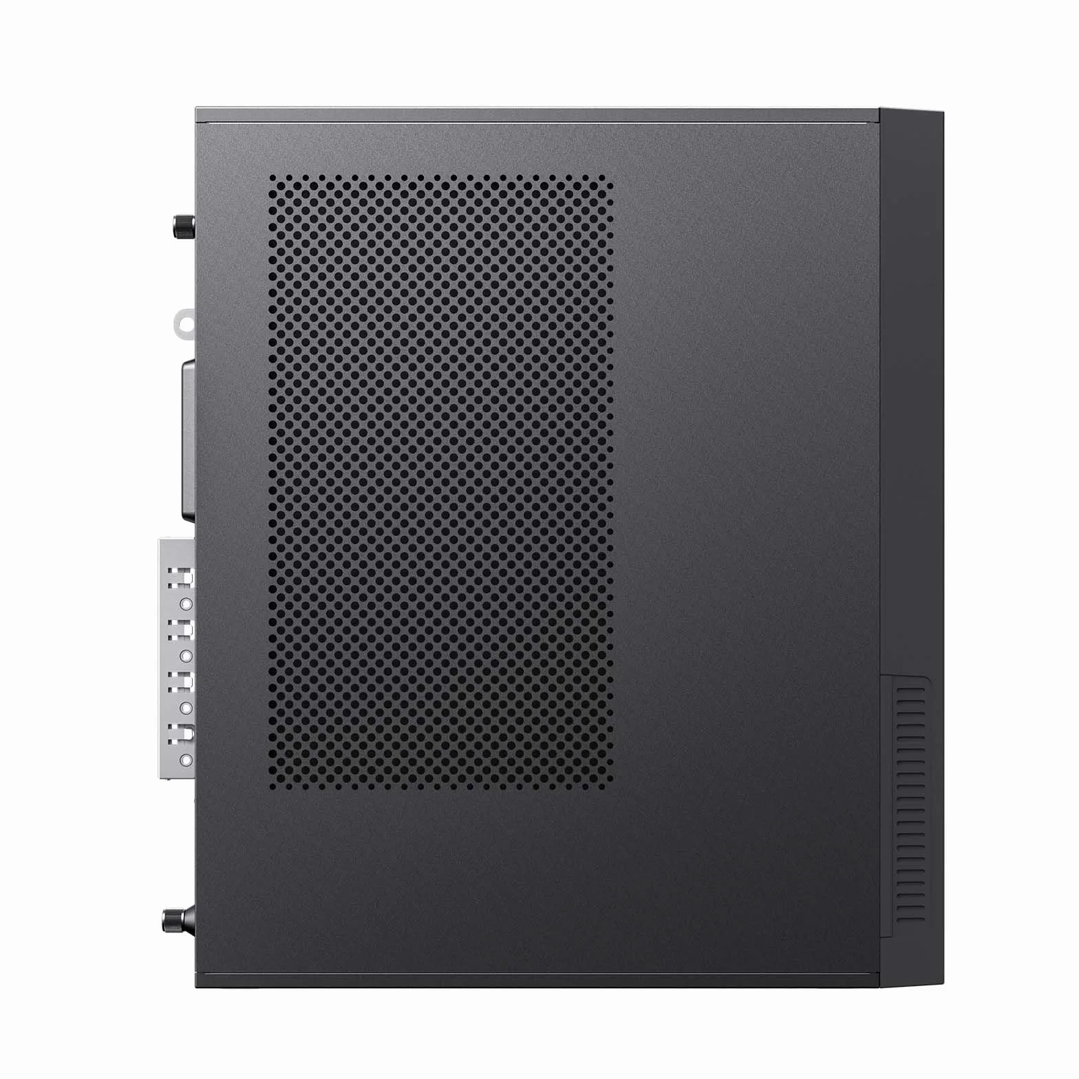 Akyga Obudowa Komputerowa SFF AK-302-01BL do Media Center Mini PC Micro ATX Mini ITX, USB-C + 2X USB 3.0 + USB 2.0, CTIA, Kensington, czarna, bez PSU