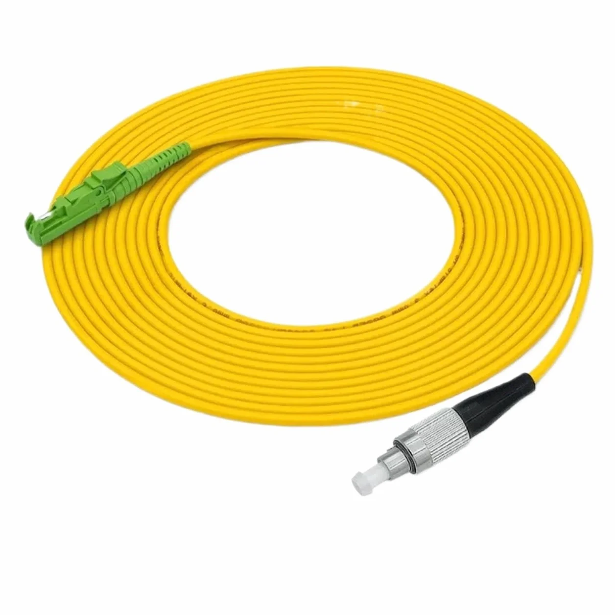 Kabel światłowodowy jednomodowy E2000-FOUPC do FCA | Optyczny kabel połączeniowy, opcjonalna długość 1 m-50 m(E2000a-FCA 40m 1pc)