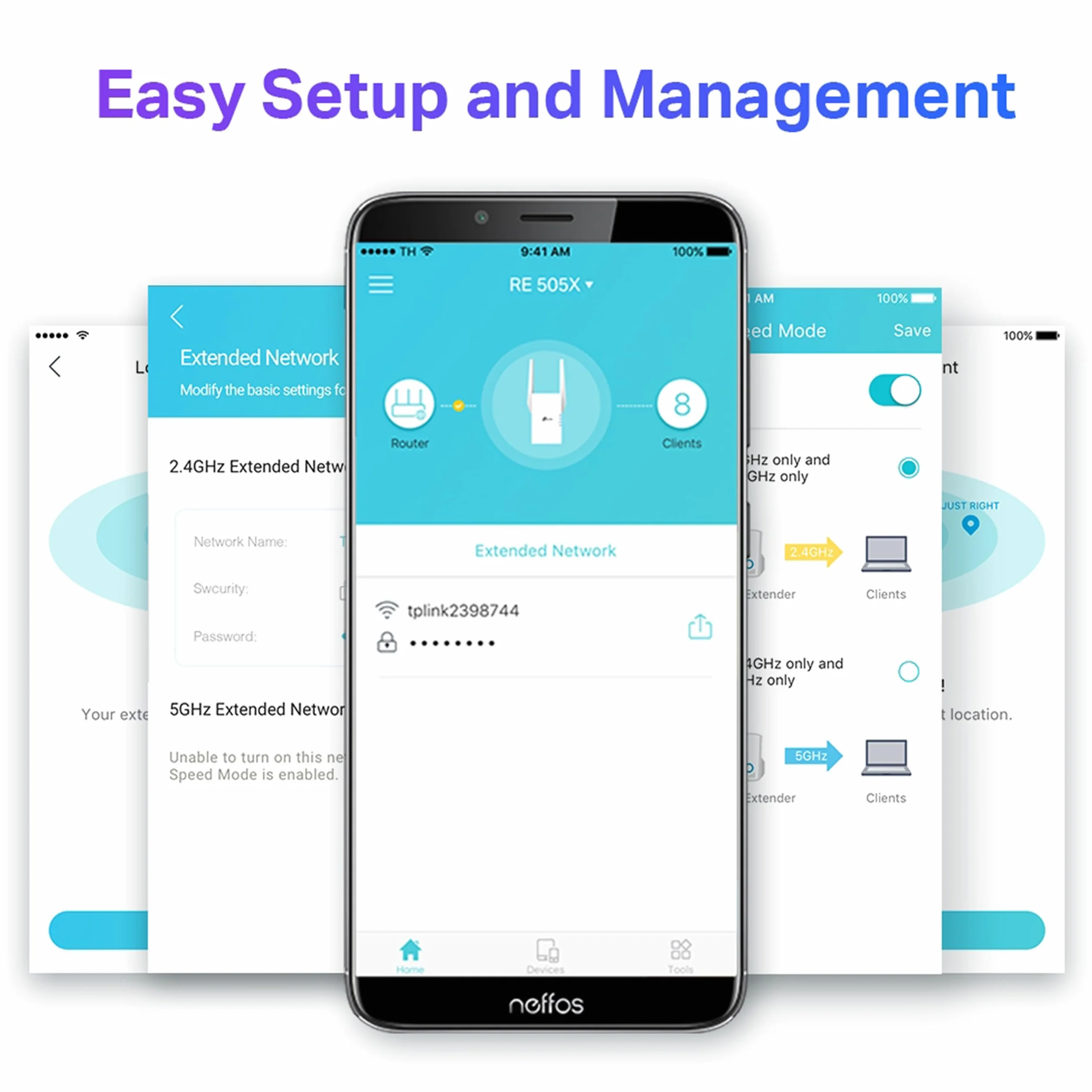 REPEATER TP-LINK RE505X WZMACNIACZ SYGNAŁU WIFI