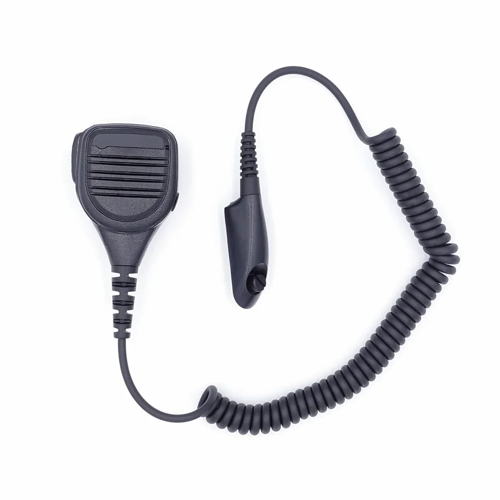 Mikrofon głośnikowy Motorola seria GP | Heavy Duty LSM do GP 340 | przenośny głośnik mikrofon do dużych obciążeń | radio mikrofon głośnikowy z przyłączem AUX 3,5 mm / jack