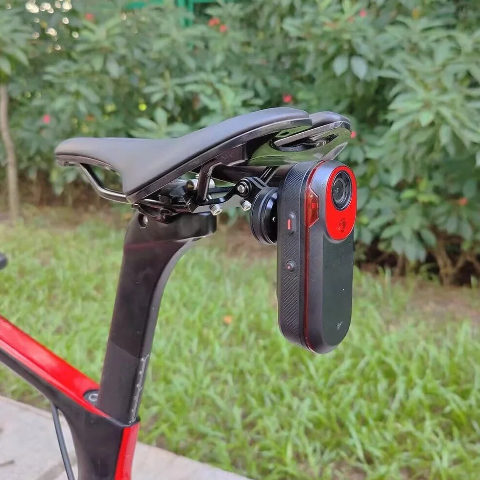 Panmout Radarowy uchwyt na siodełko rowerowe kompatybilny z Garmin Varia RTL510, 515, TL300